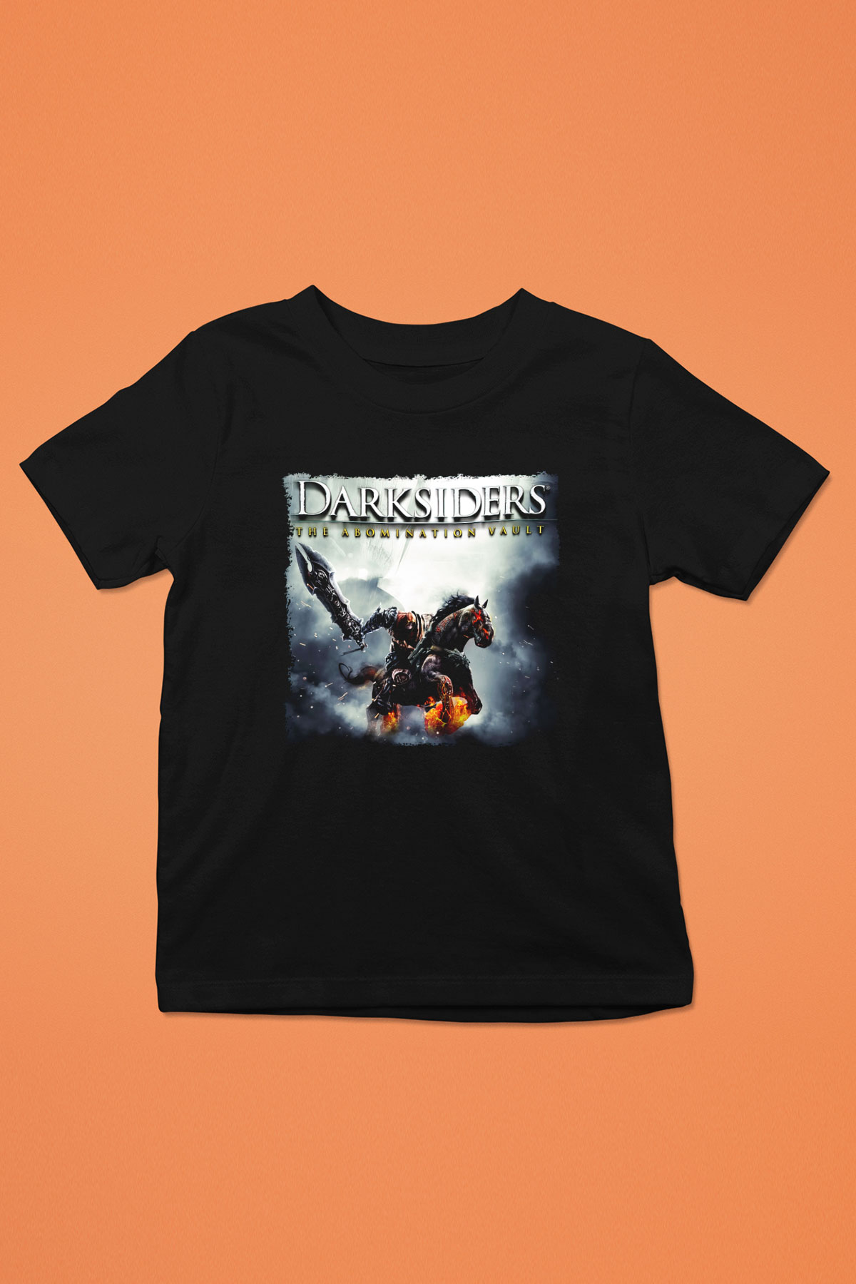 Darksiders Siyah Unisex Çocuk Tişört