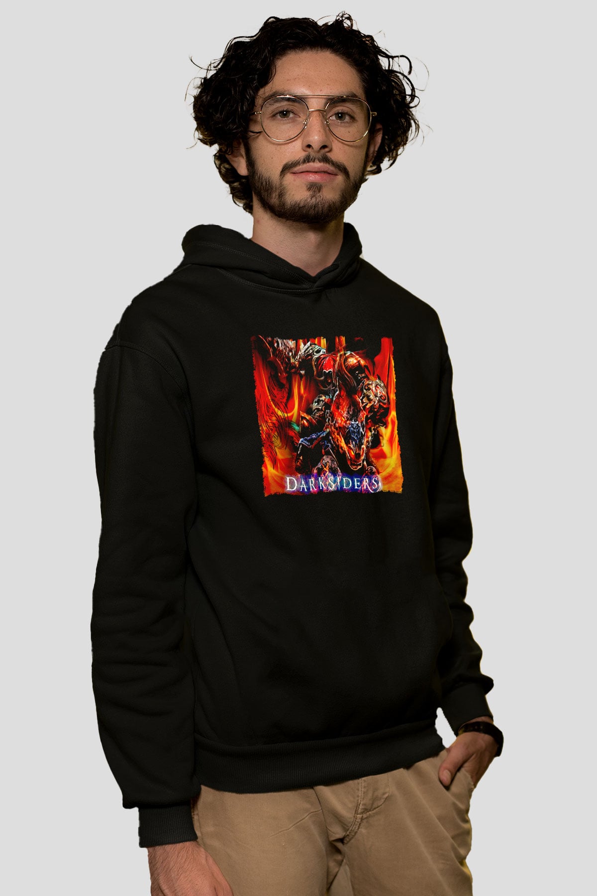 Darksiders Siyah Unisex Hoodie