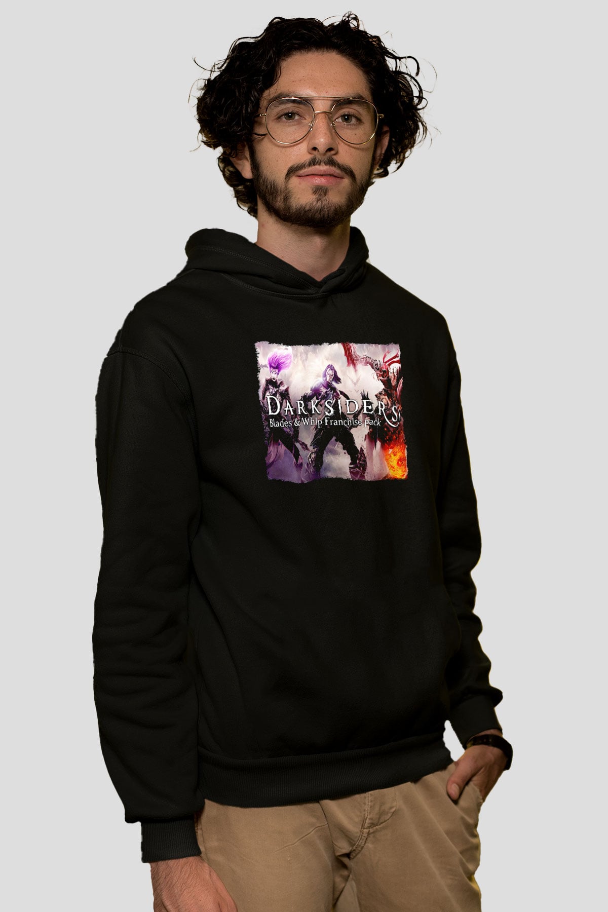 Darksiders Siyah Unisex Hoodie