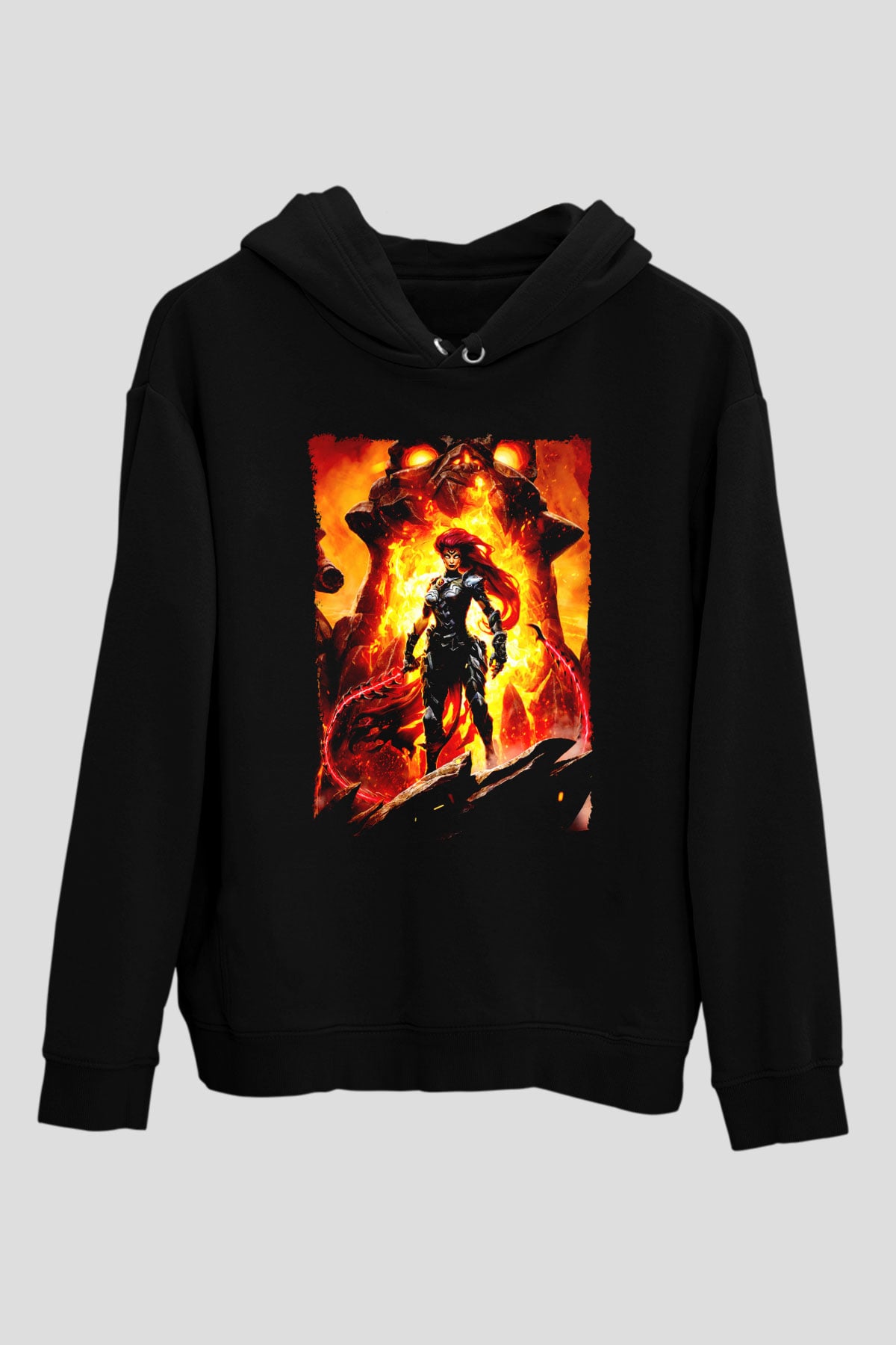 Darksiders Siyah Unisex Hoodie
