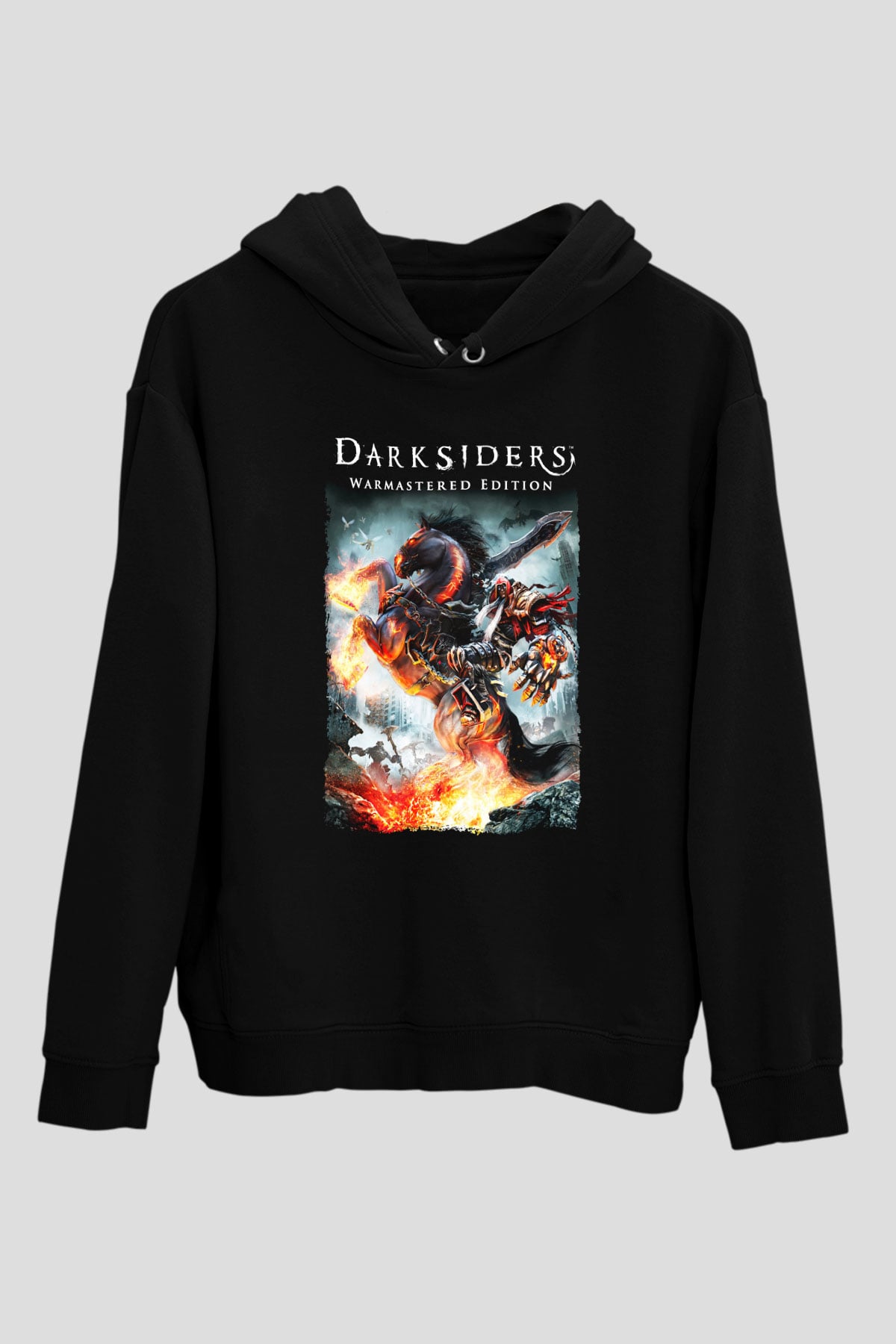 Darksiders Siyah Unisex Hoodie