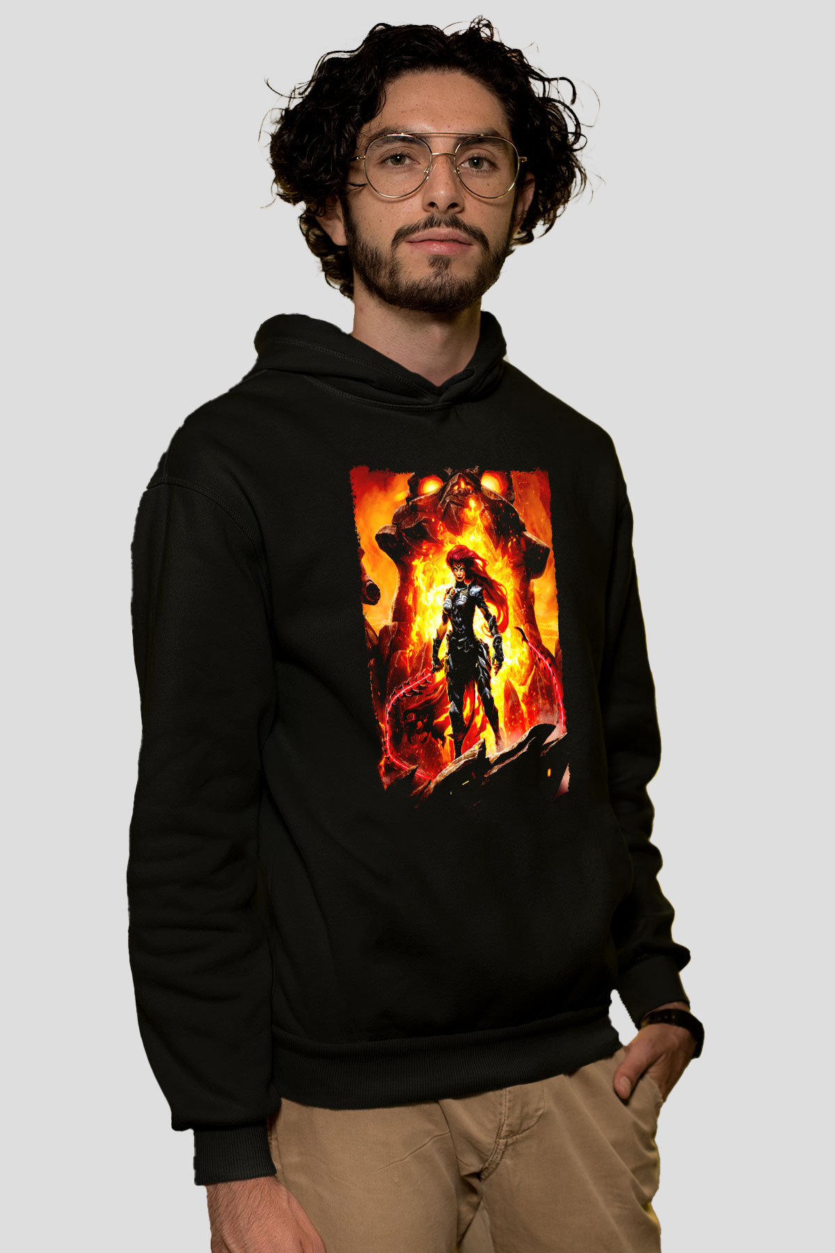 Darksiders Siyah Unisex Hoodie