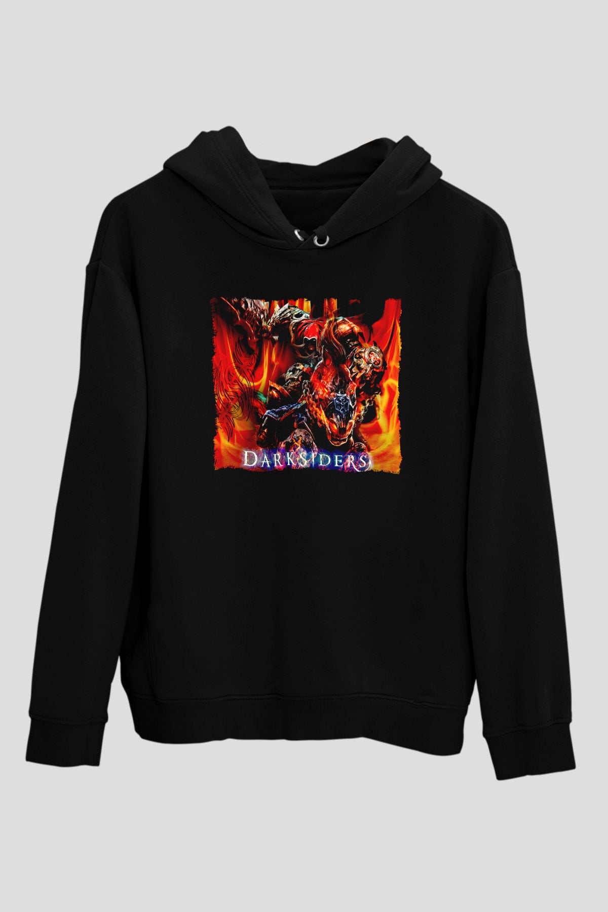 Darksiders Siyah Unisex Hoodie