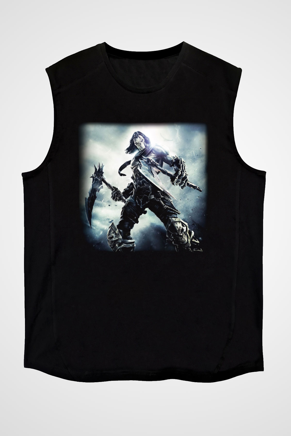 Darksiders Siyah Unisex Kolsuz Tişört