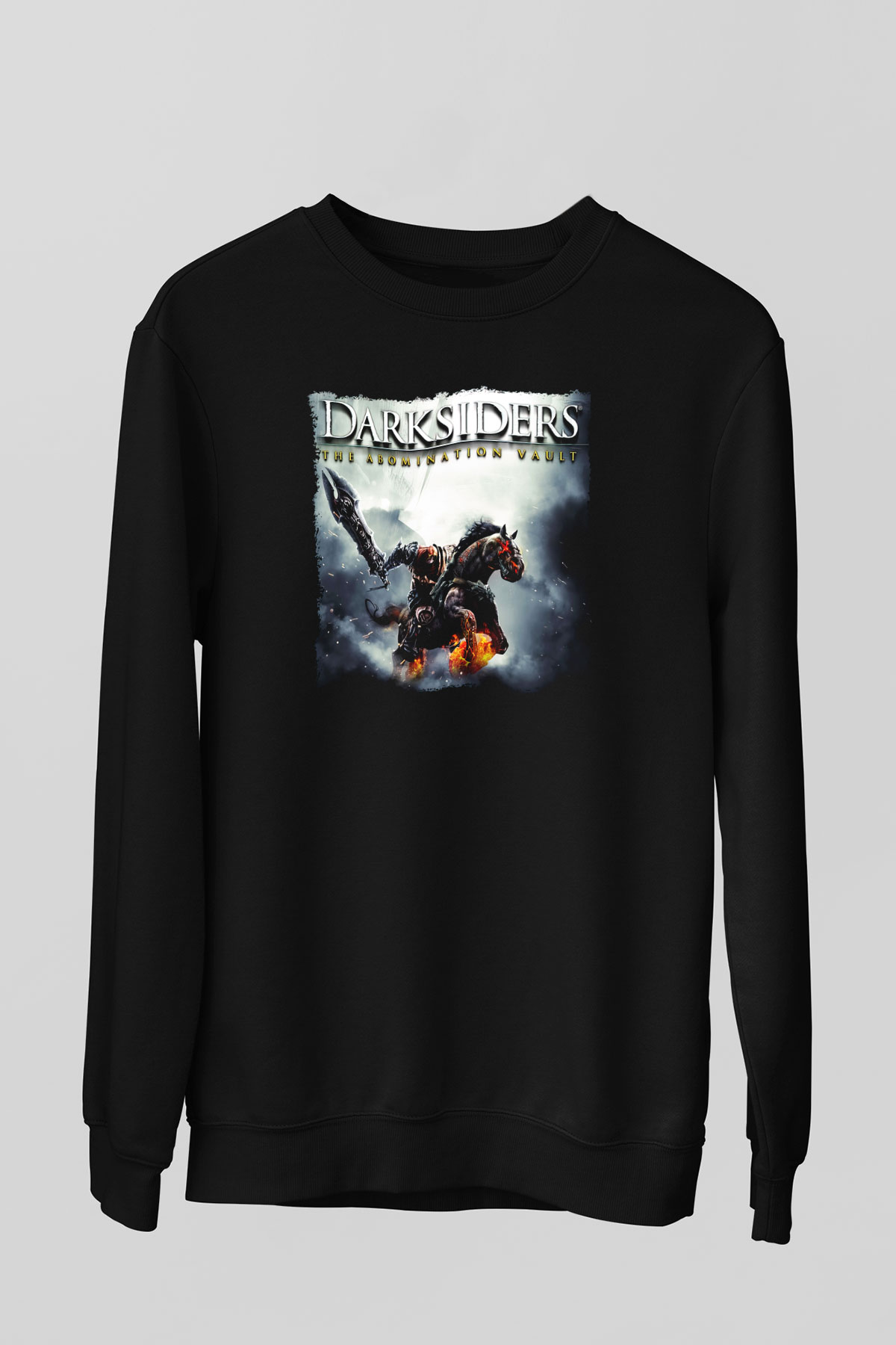 Darksiders Siyah Unisex Sweatshirt