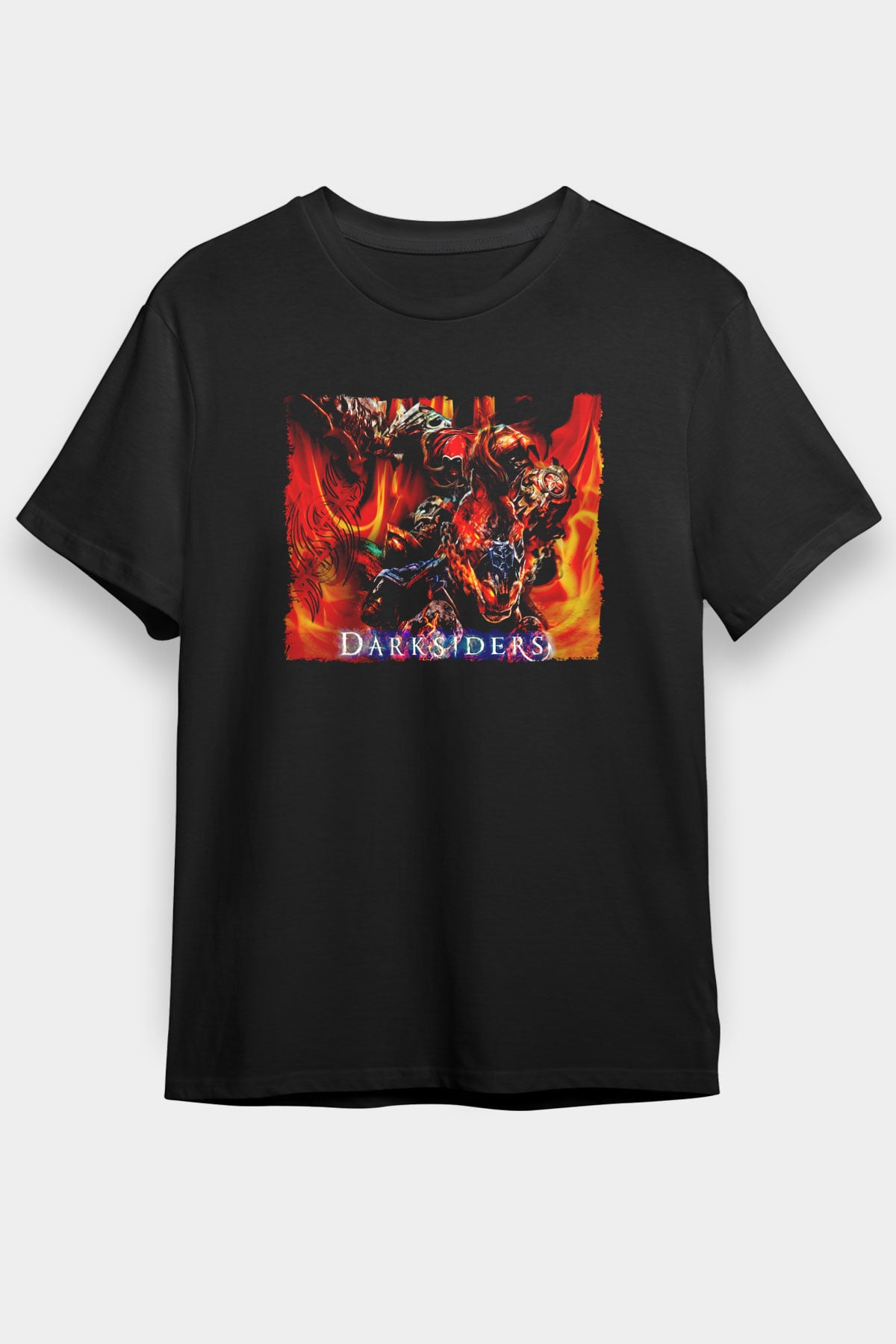 Darksiders Siyah Unisex Tişört T-Shirt