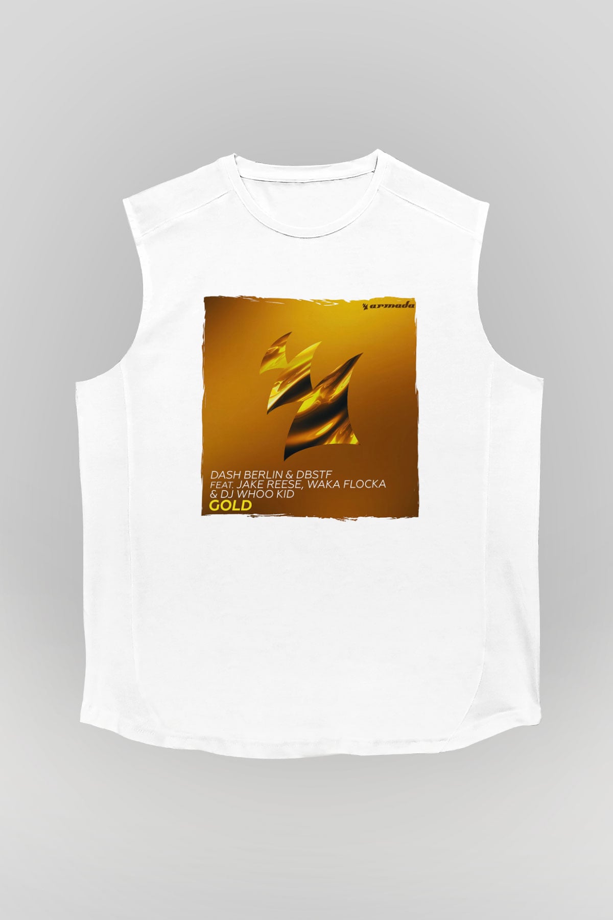 Dash Berlin Beyaz Unisex Kolsuz Tişört