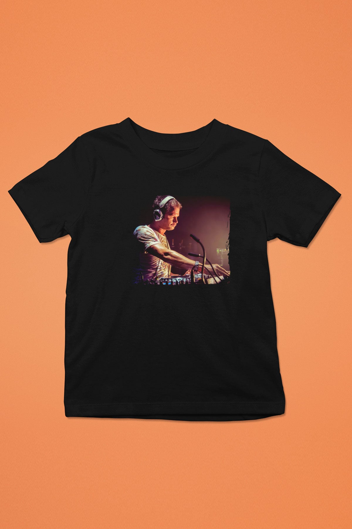 Dash Berlin Siyah Unisex Çocuk Tişört