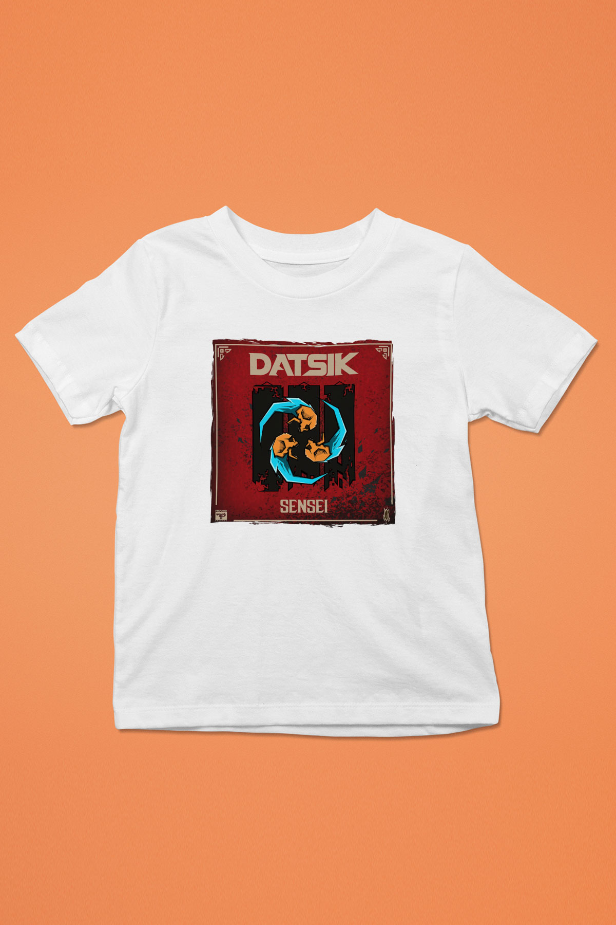 Datsik Beyaz Unisex Çocuk Tişört