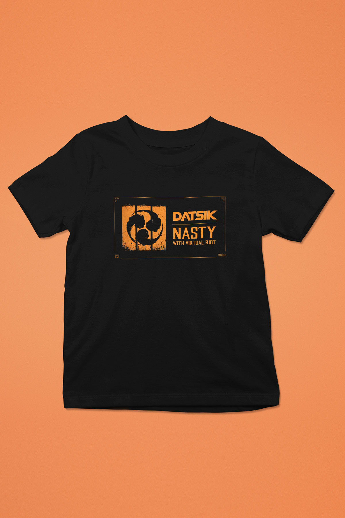Datsik Siyah Unisex Çocuk Tişört