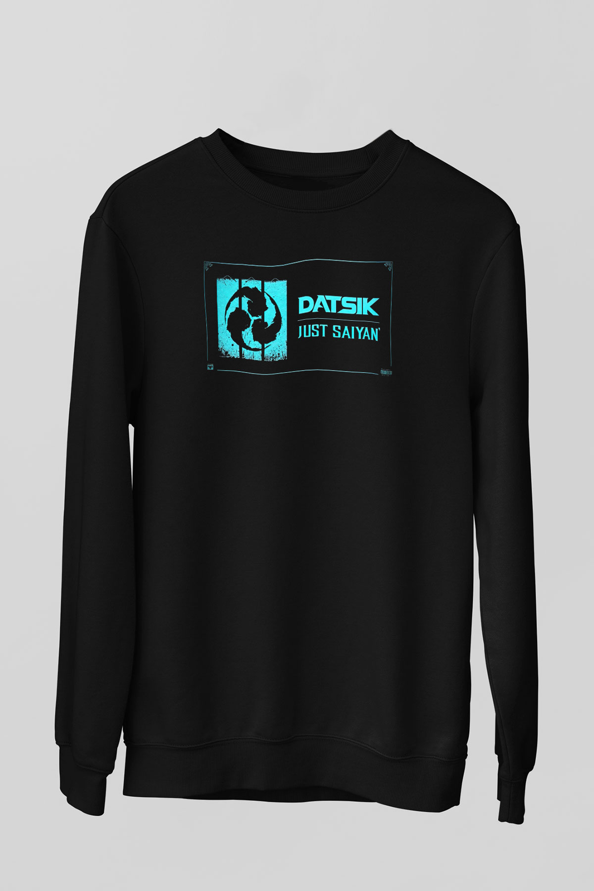 Datsik Siyah Unisex Sweatshirt