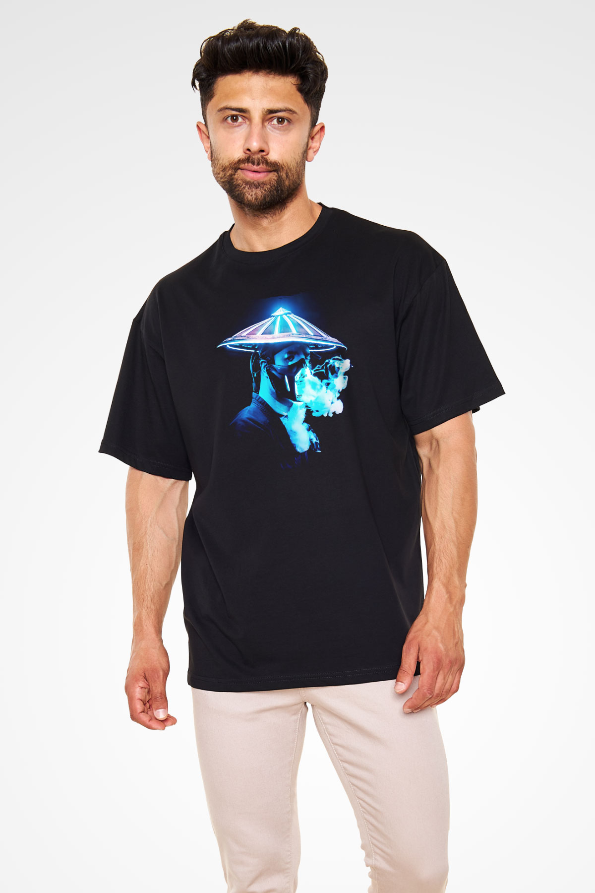 Datsik Siyah Oversize Tişört Oversize T-shirt - TişörtFabrikası