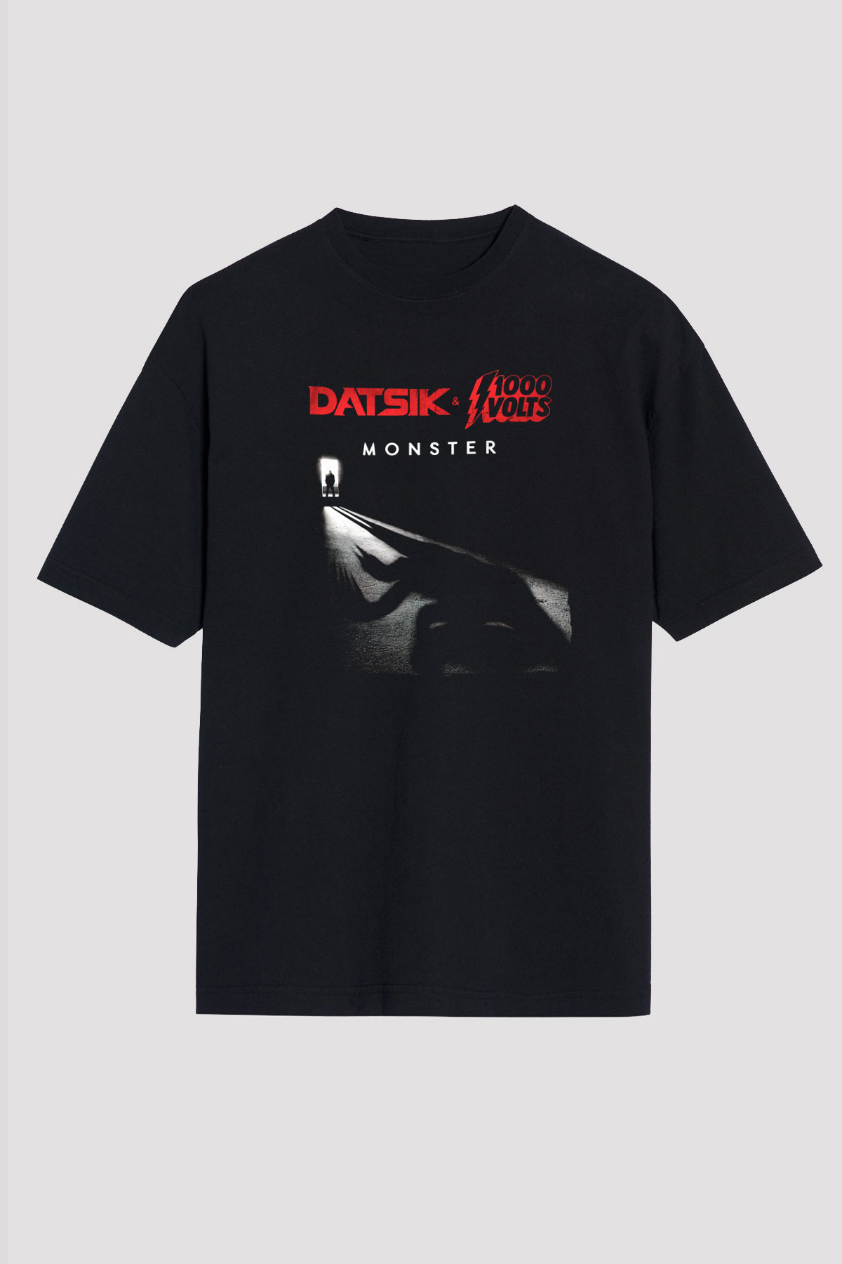 Datsik Siyah Oversize Tişört Oversize T-shirt - TişörtFabrikası