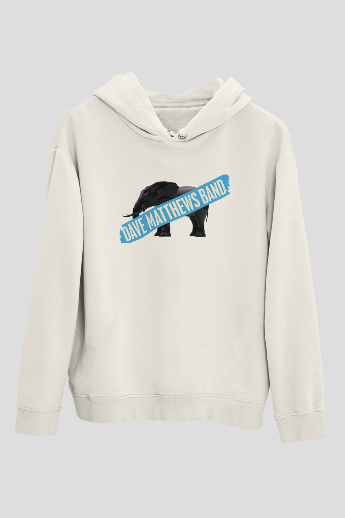 Dave Matthews Band Beyaz Unisex Kapüşonlu Sweatshirt