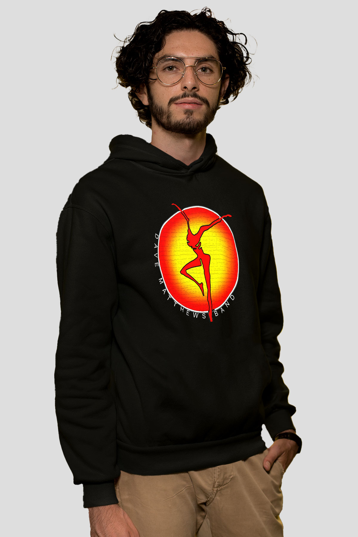 Dave Matthews Band Siyah Unisex Hoodie