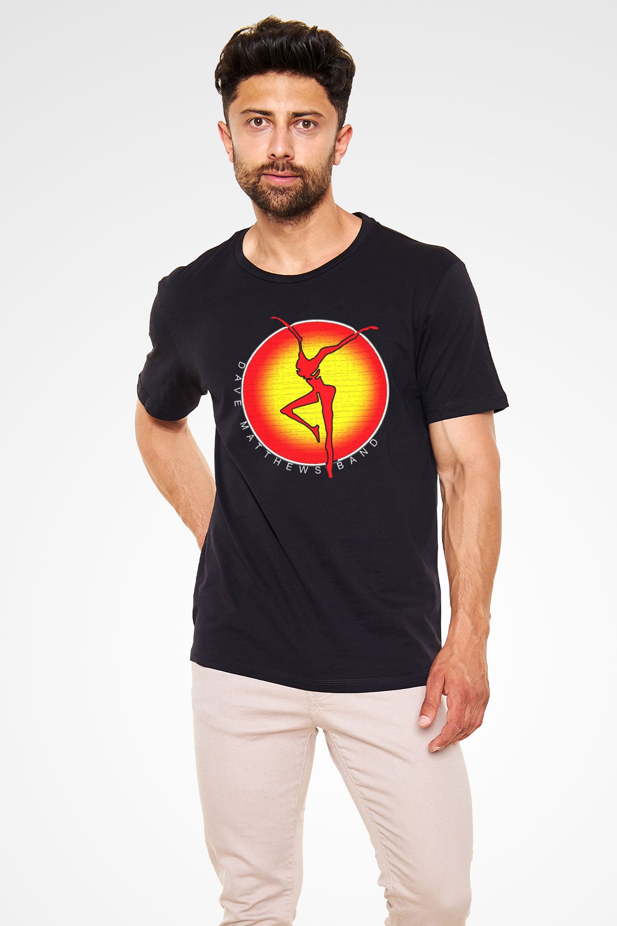 Dave Matthews Band Siyah Unisex Tişört T-Shirt - TişörtFabrikası