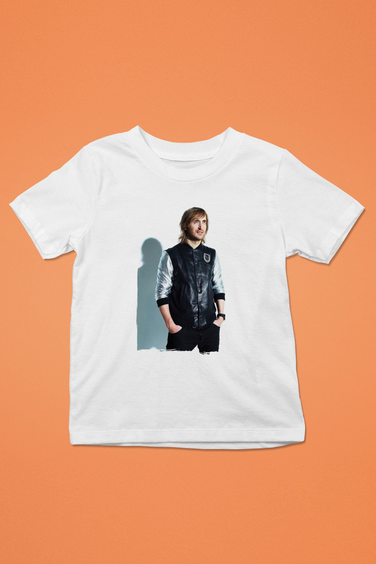 David Guetta Beyaz Unisex Çocuk Tişört