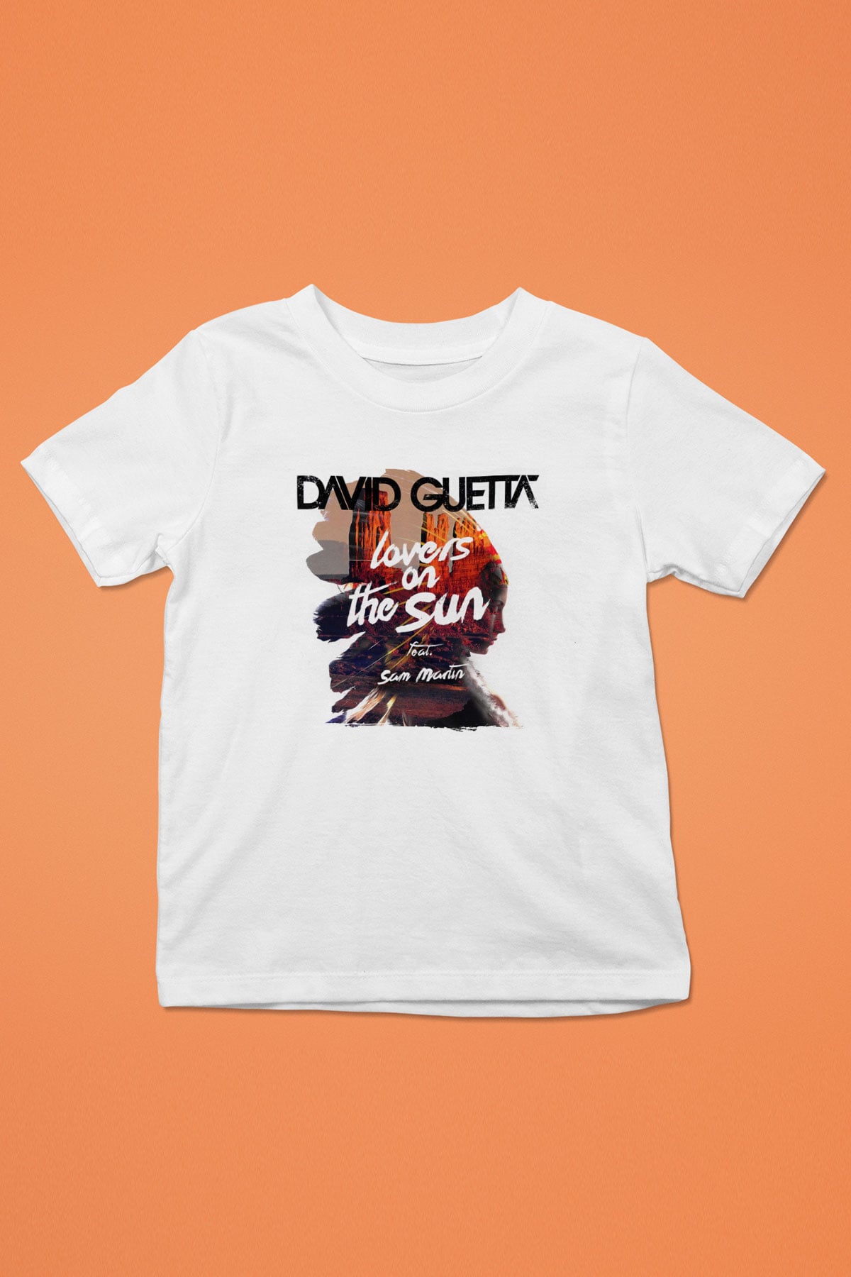 David Guetta Beyaz Unisex Çocuk Tişört
