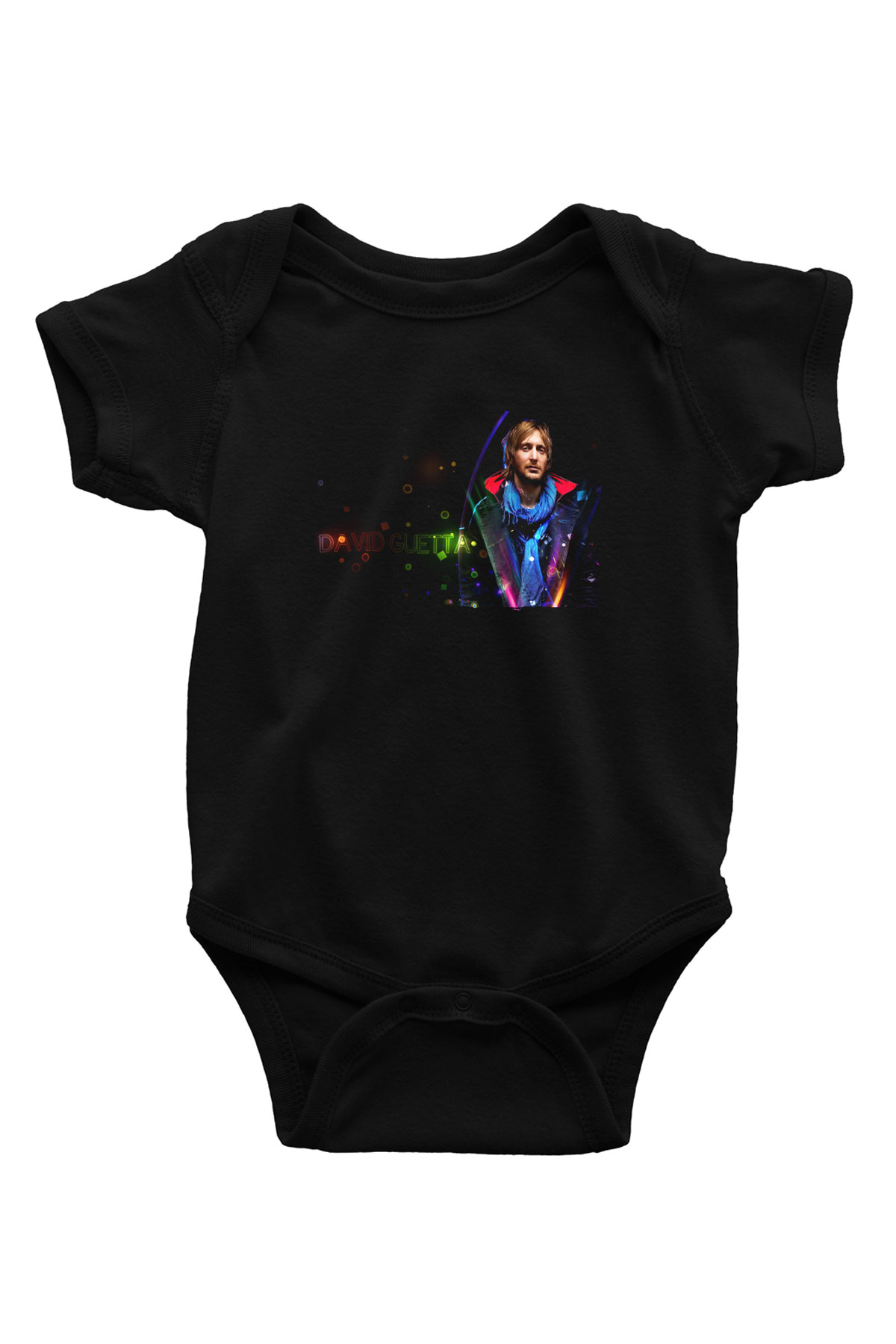David Guetta Siyah Bebek Body - Zıbın
