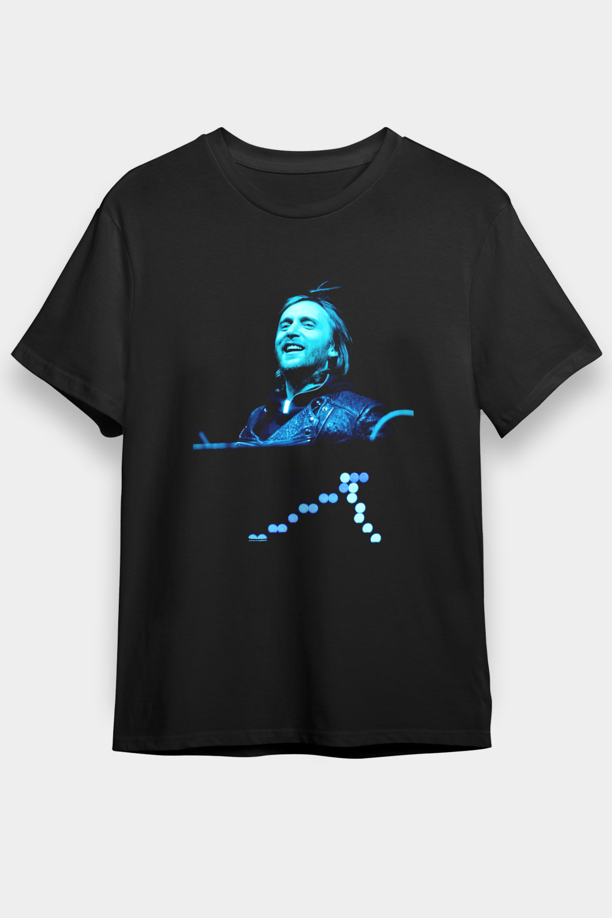 David Guetta Siyah Unisex Tişört T-Shirt - TişörtFabrikası