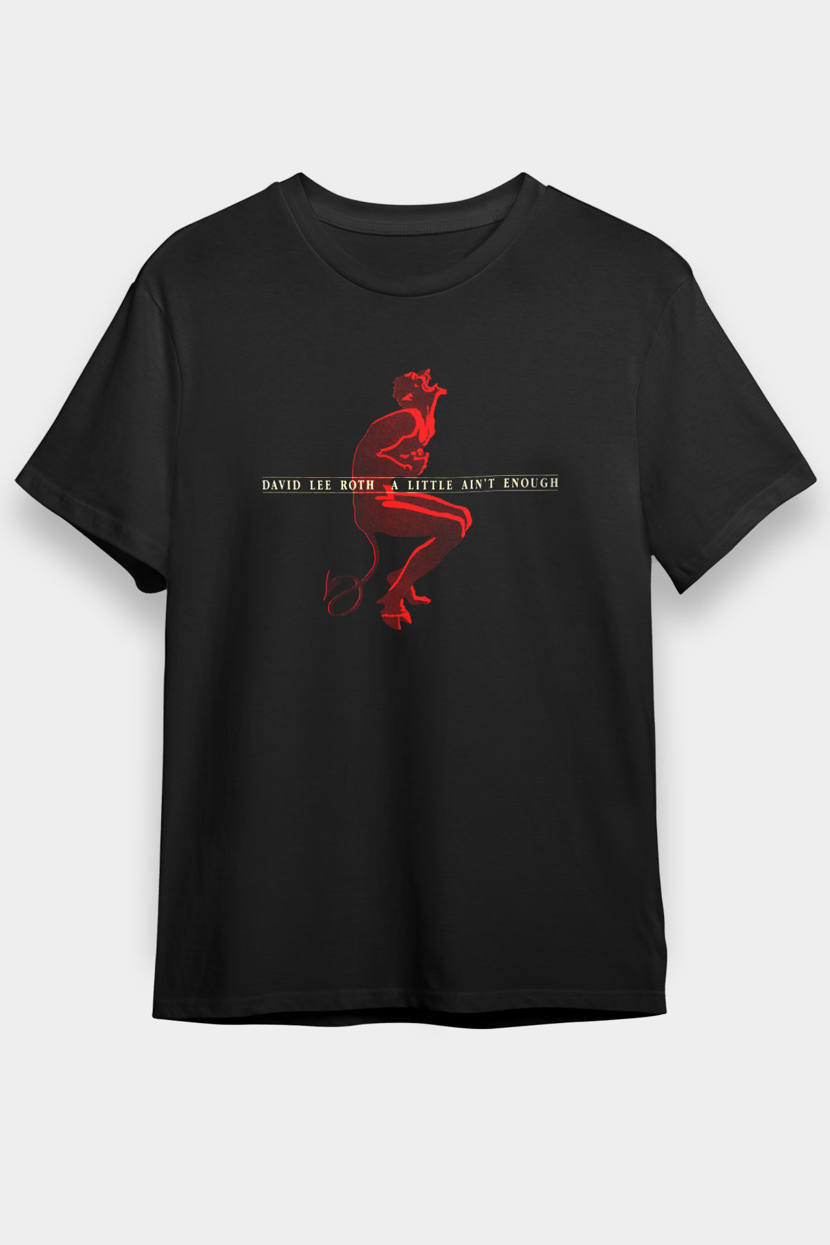 David Lee Roth Band Siyah Unisex Tişört T-Shirt - TişörtFabrikası