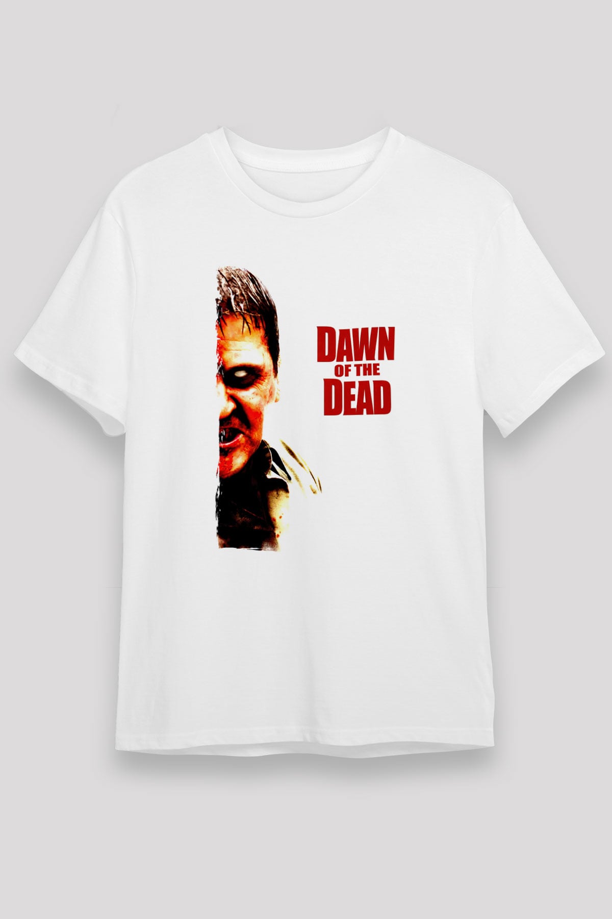 Dawn of the Dead Beyaz Unisex Tişört