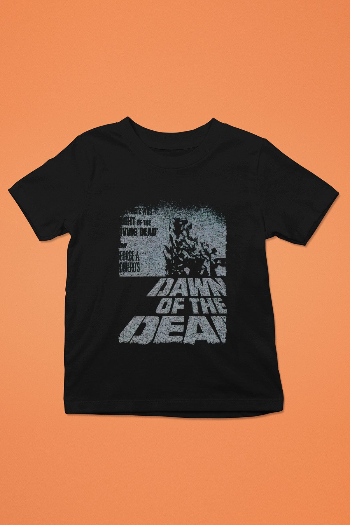 Dawn of the Dead Siyah Unisex  Çocuk Tişört