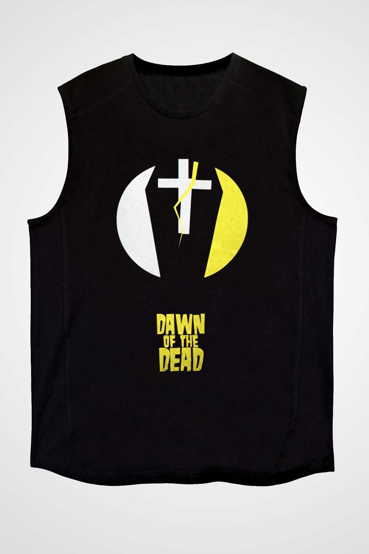 Dawn of the Dead Siyah Unisex Kolsuz Tişört