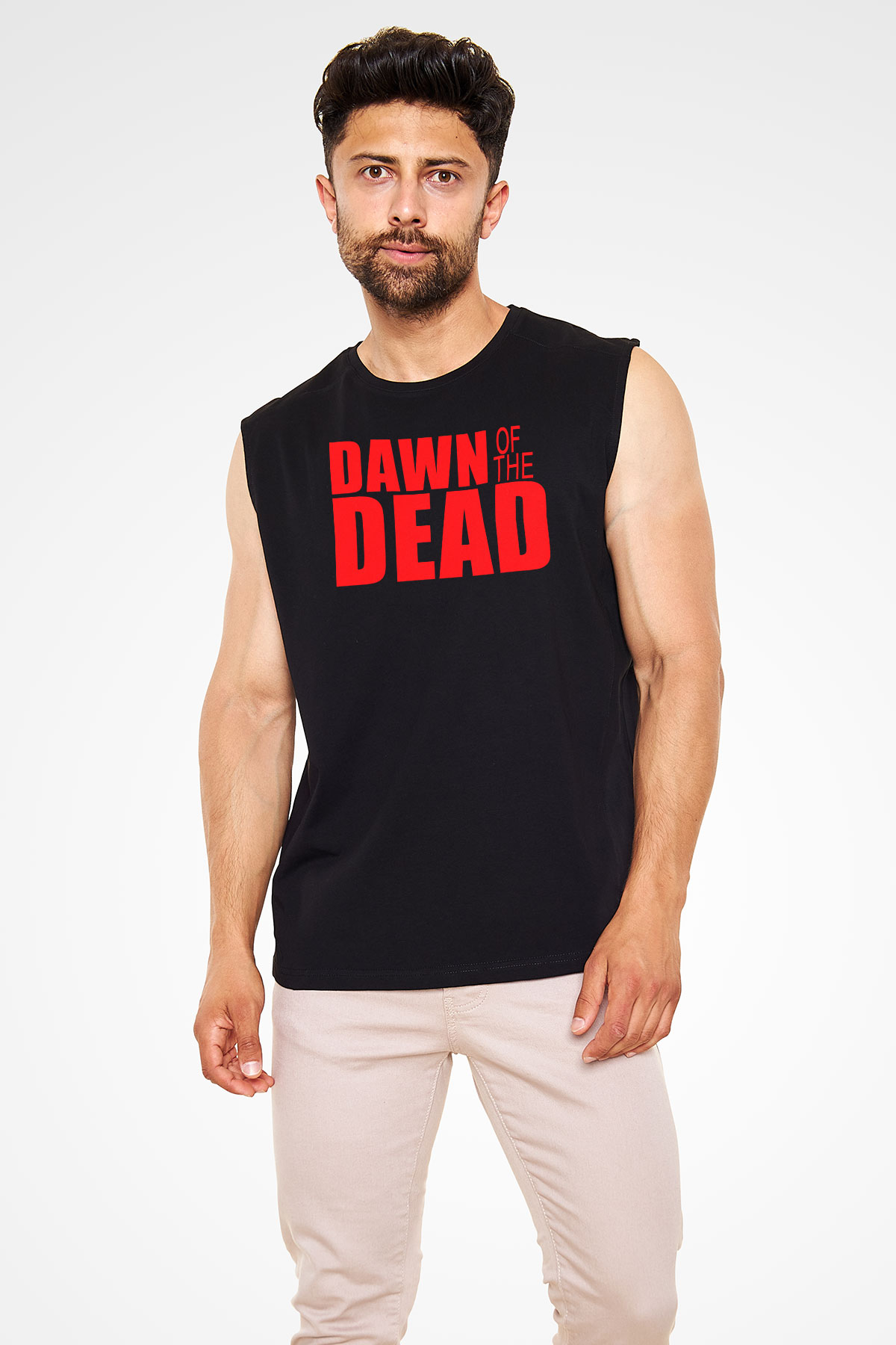 Dawn of the Dead Siyah Unisex Kolsuz Tişört