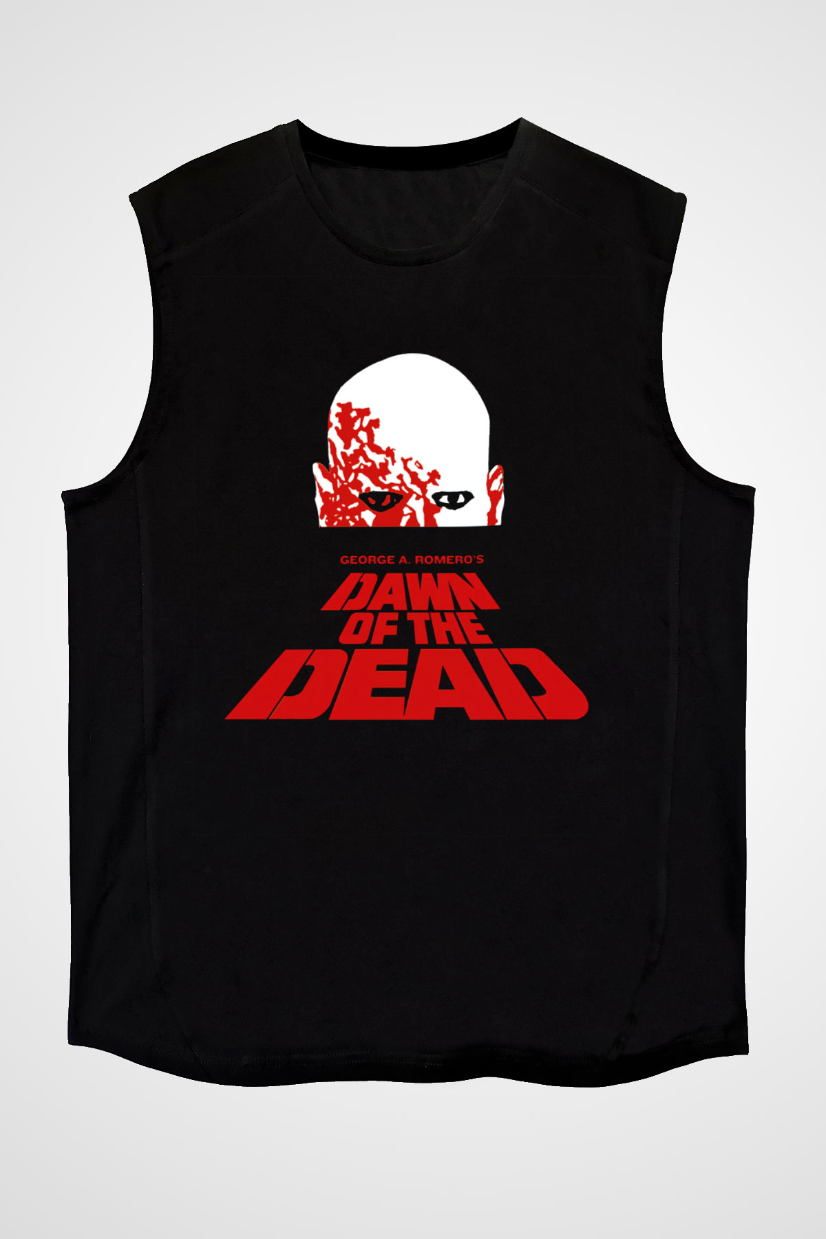 Dawn of the Dead Siyah Unisex Kolsuz Tişört