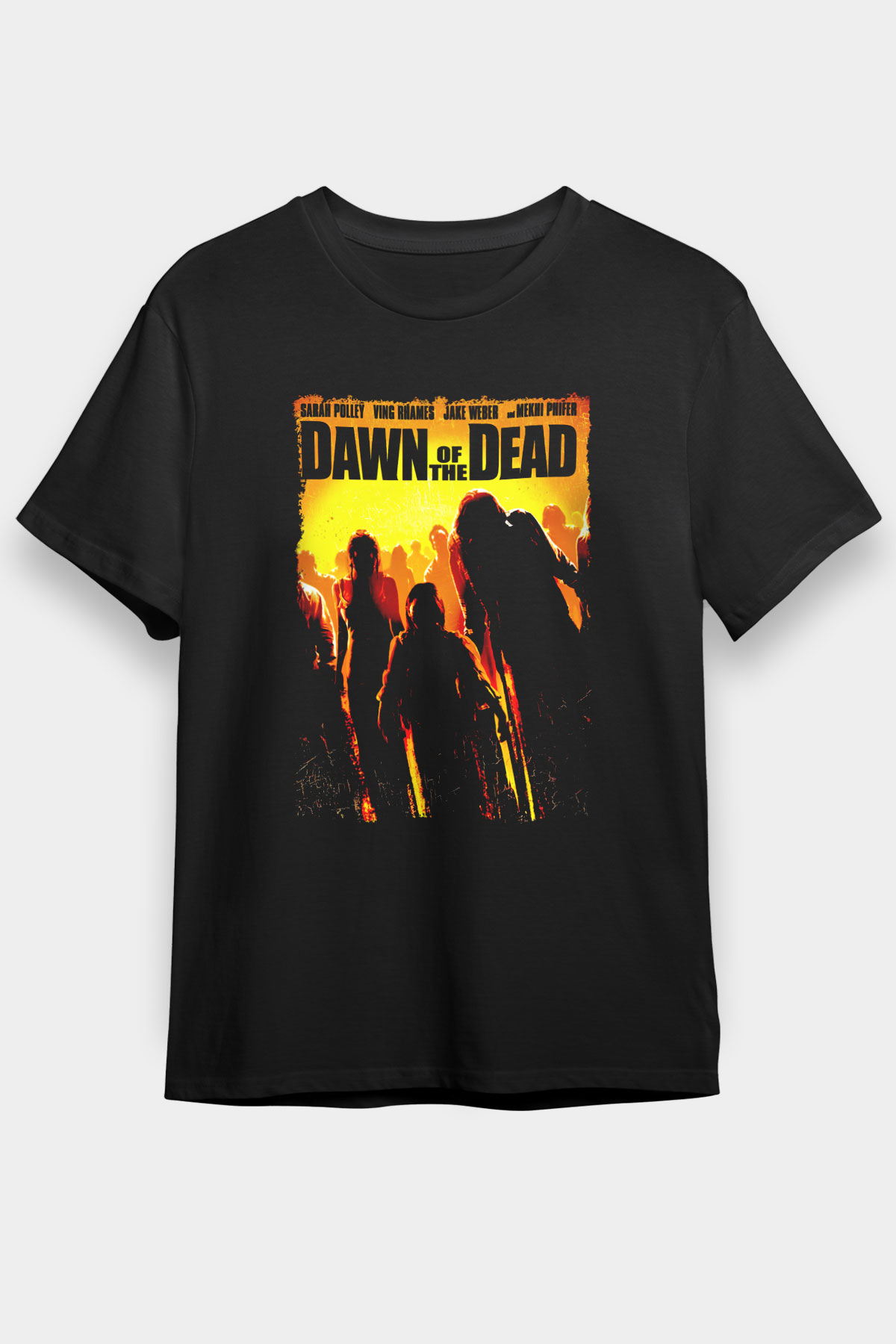 Dawn of the Dead Siyah Unisex Tişört