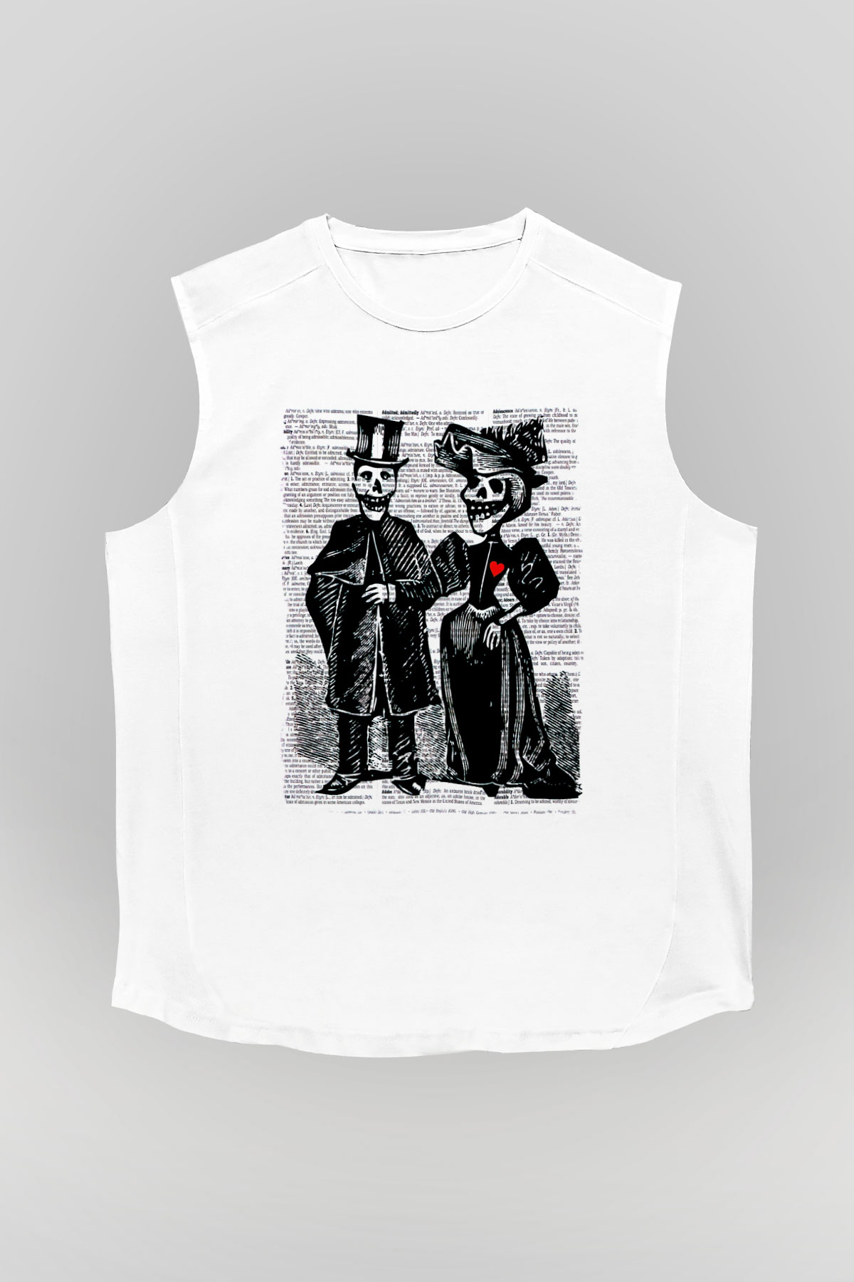 Day of the Dead Beyaz Unisex  Kolsuz Tişört