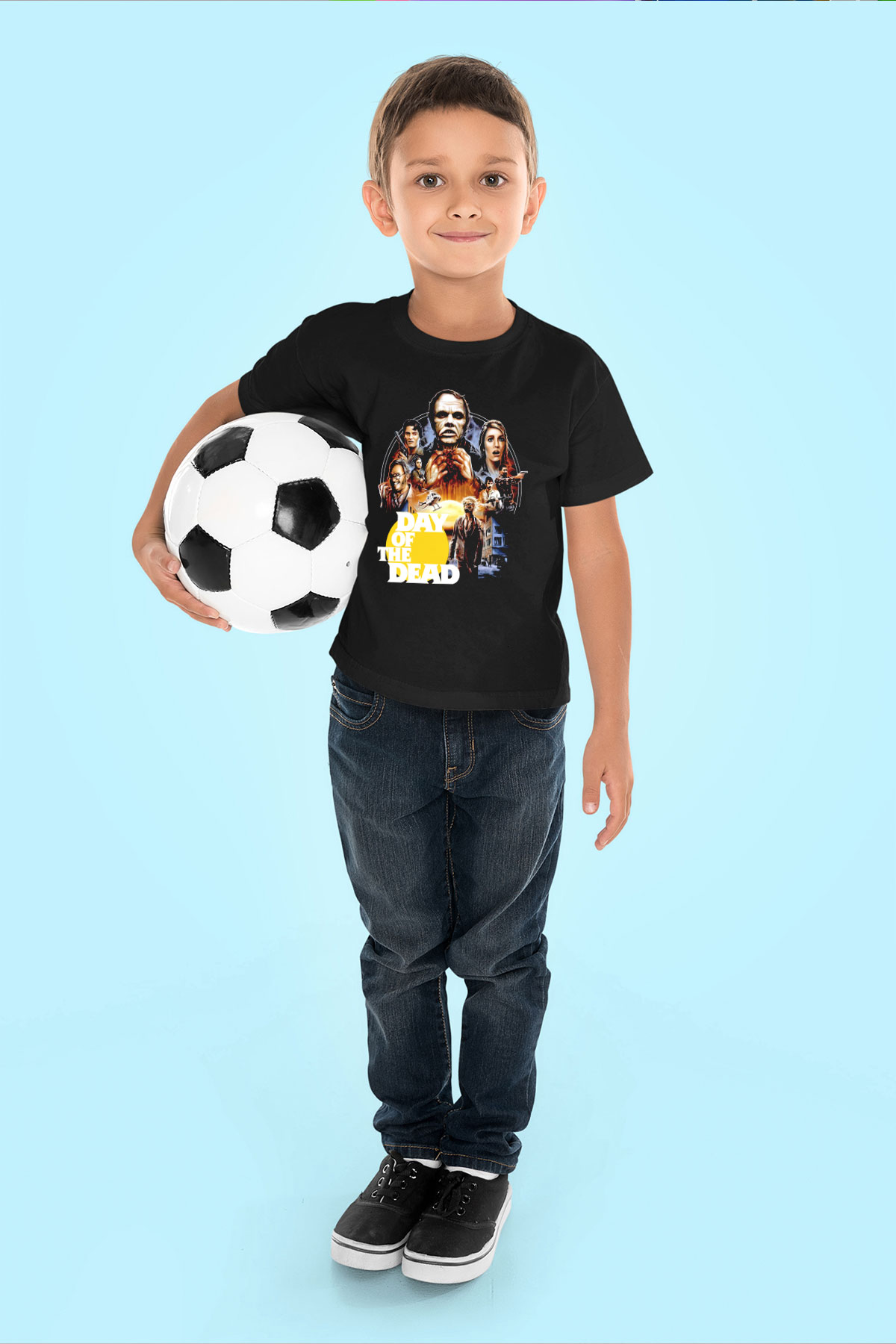 Day of the Dead Siyah Unisex  Çocuk Tişört