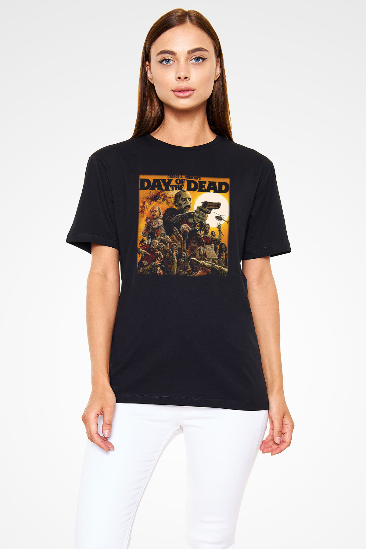 Day of the Dead Siyah Unisex Tişört
