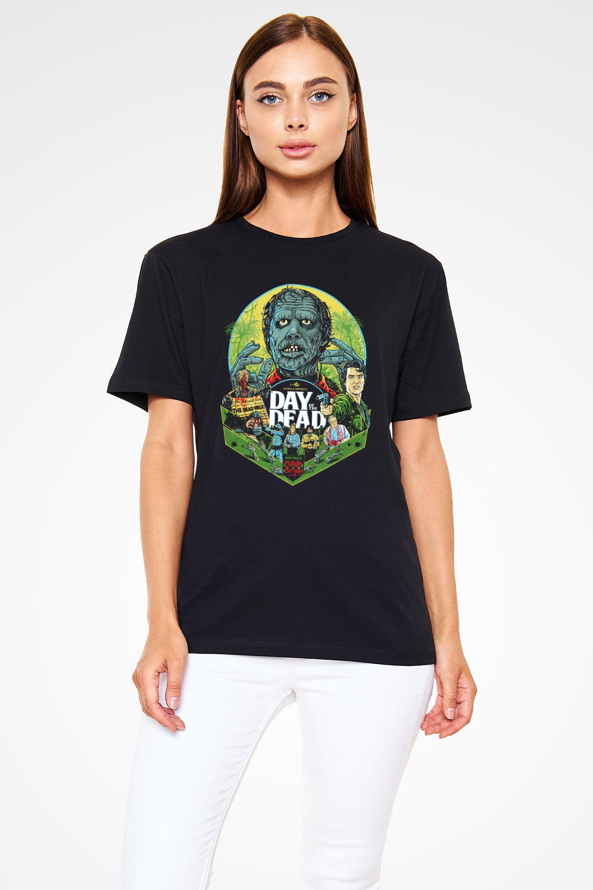 Day of the Dead Siyah Unisex Tişört