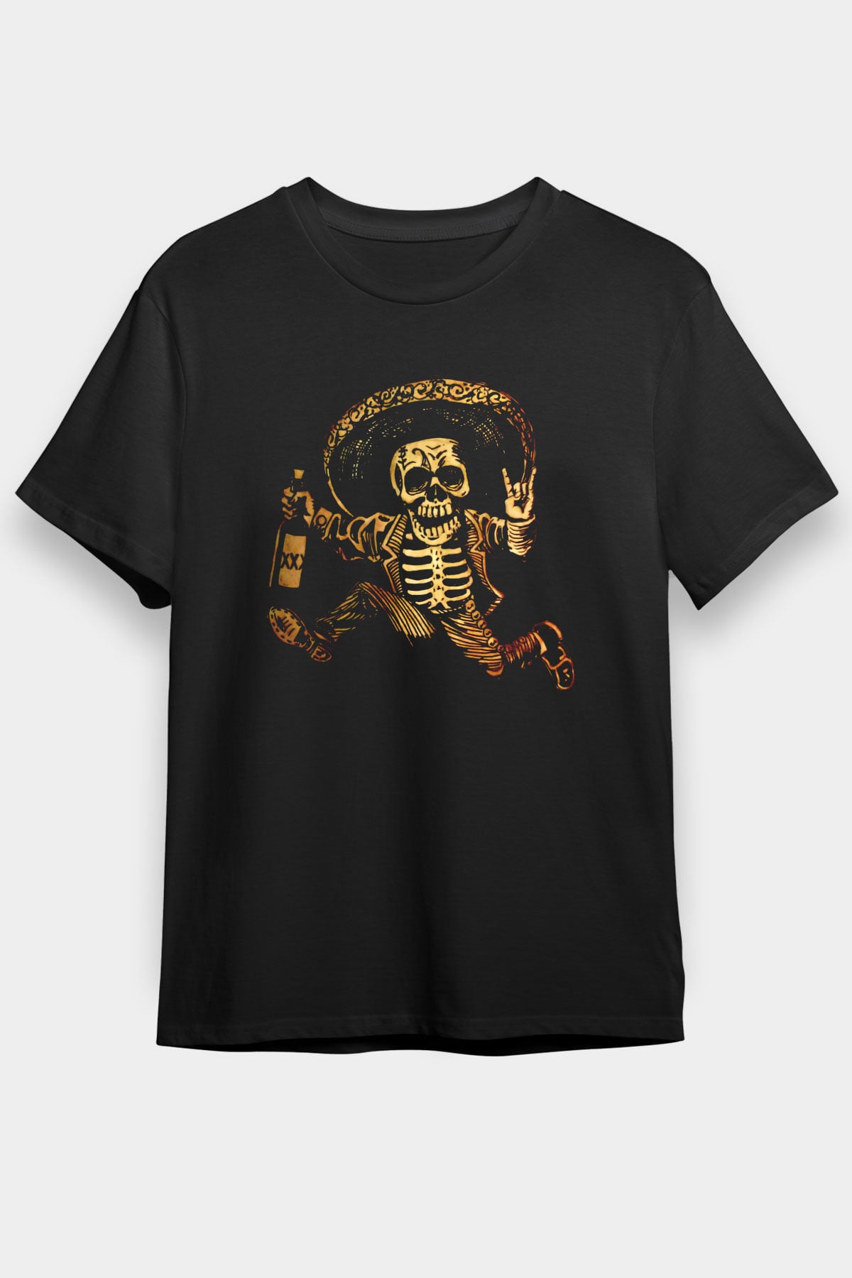 Day of the Dead Siyah Unisex Tişört