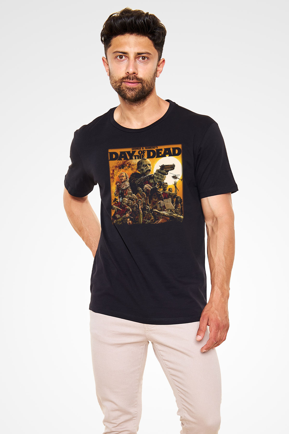 Day of the Dead Siyah Unisex Tişört