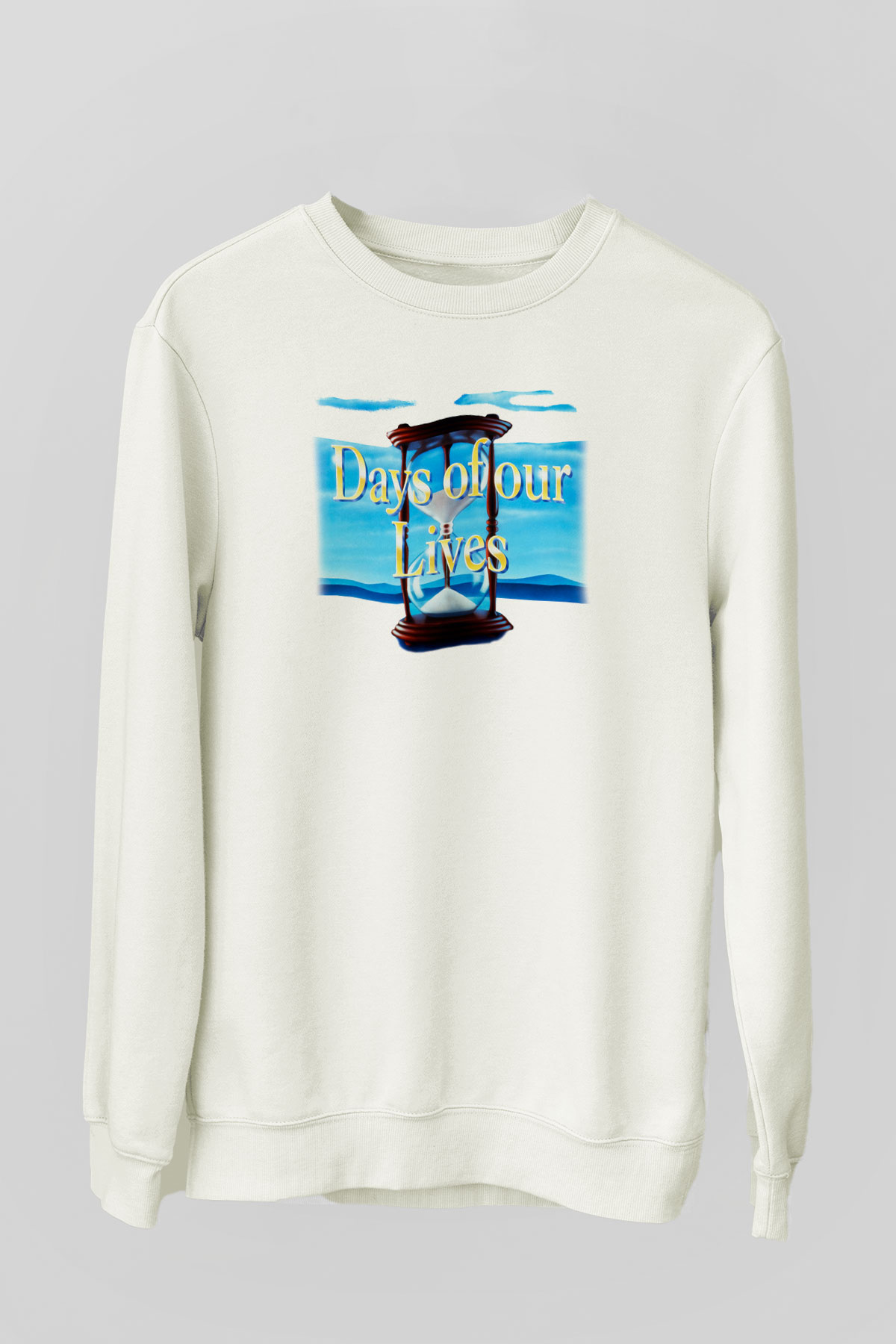 Days of Our Lives Beyaz Unisex Sweatshirt