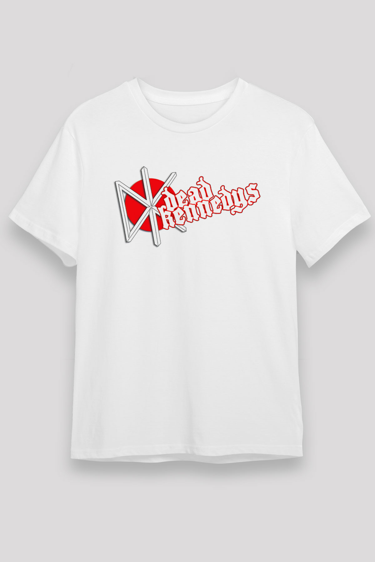 Dead Kennedys Beyaz Unisex Tişört T-Shirt - TişörtFabrikası