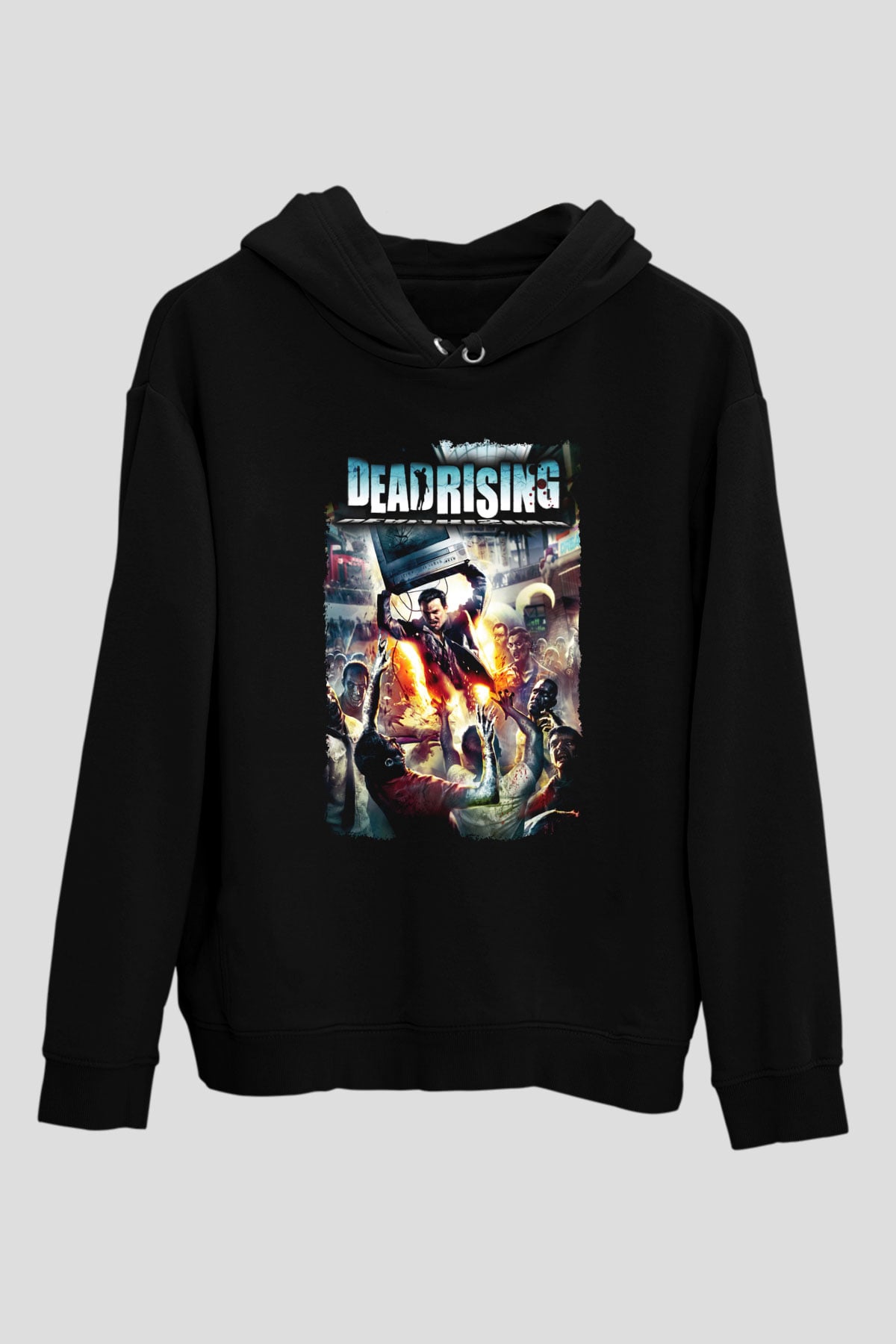 Dead Rising Siyah Unisex Hoodie