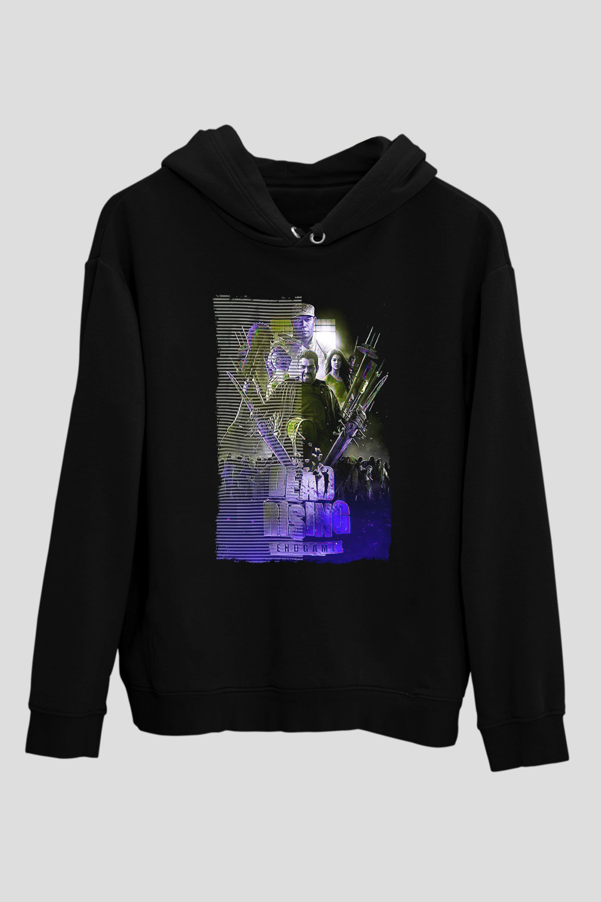 Dead Rising Siyah Unisex Hoodie