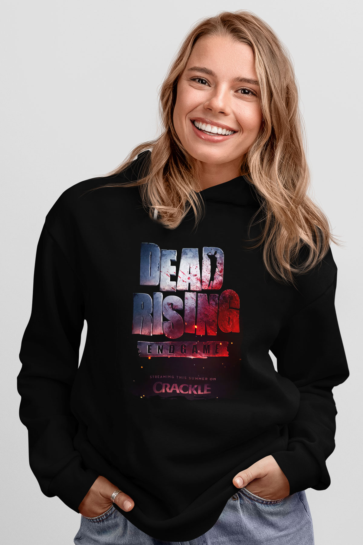 Dead Rising Siyah Unisex Hoodie
