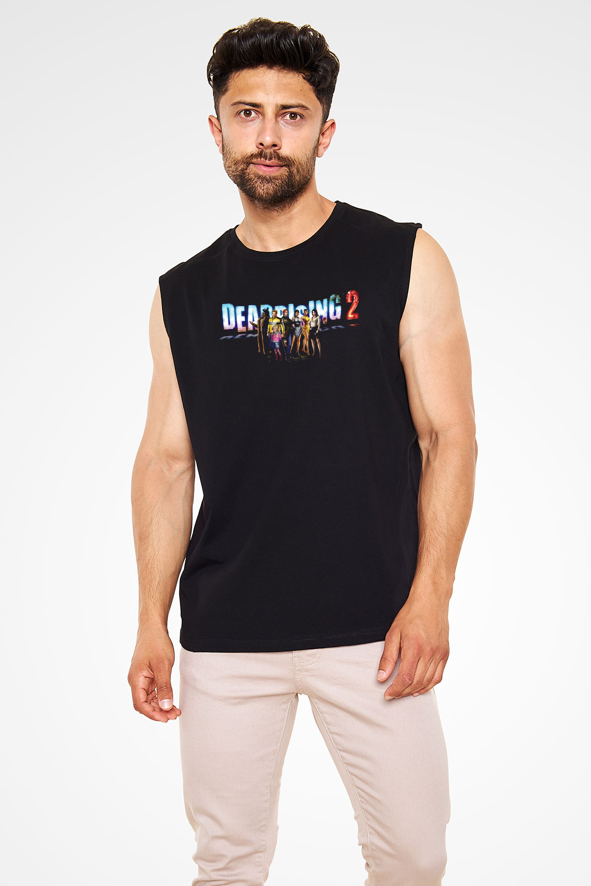 Dead Rising Siyah Unisex Kolsuz Tişört
