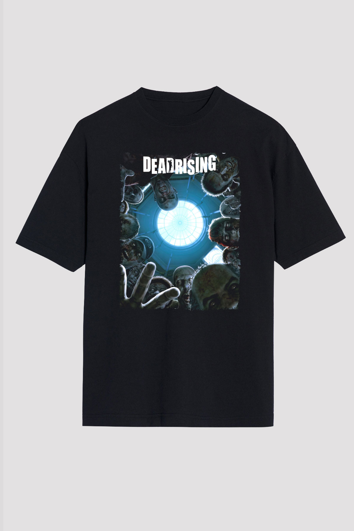 Dead Rising Siyah Oversize Tişört Oversize T-shirt