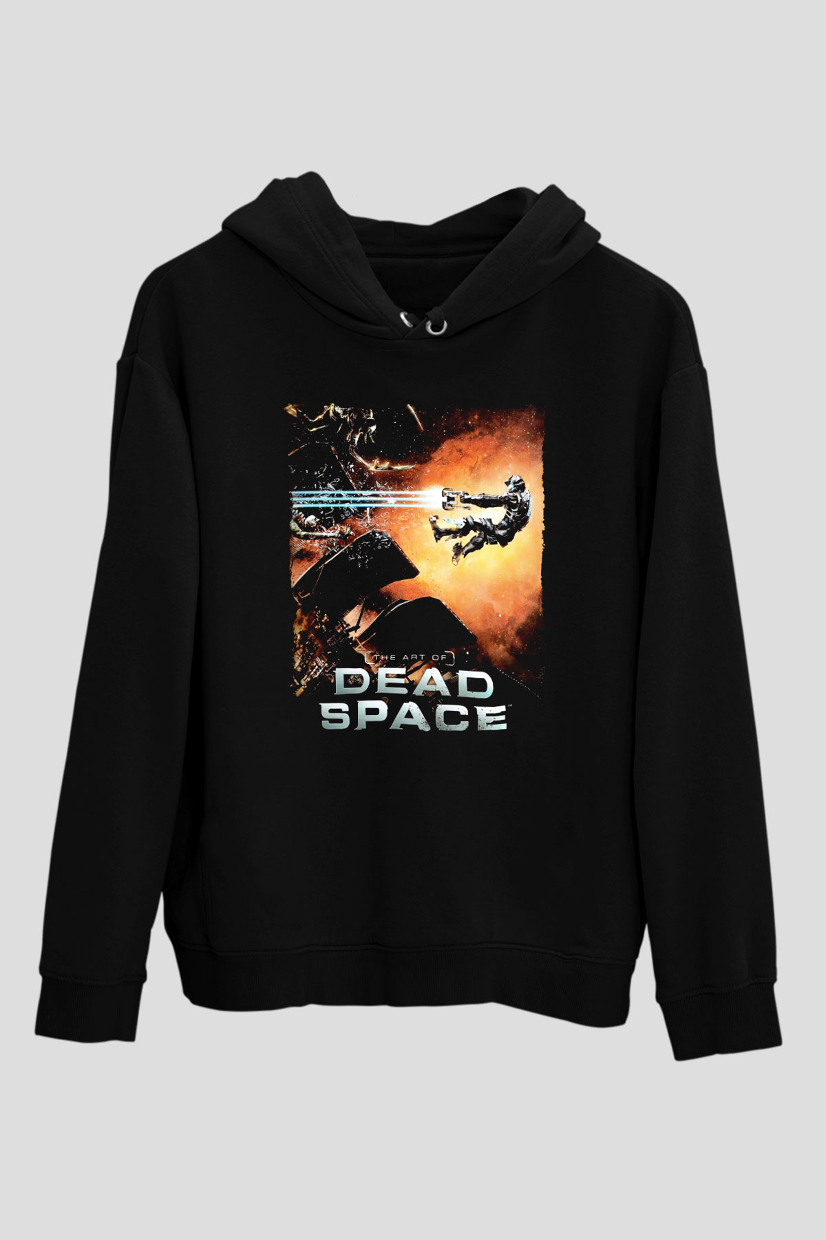 Dead Space Siyah Unisex Hoodie