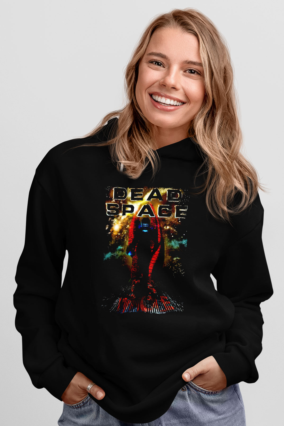 Dead Space Siyah Unisex Hoodie