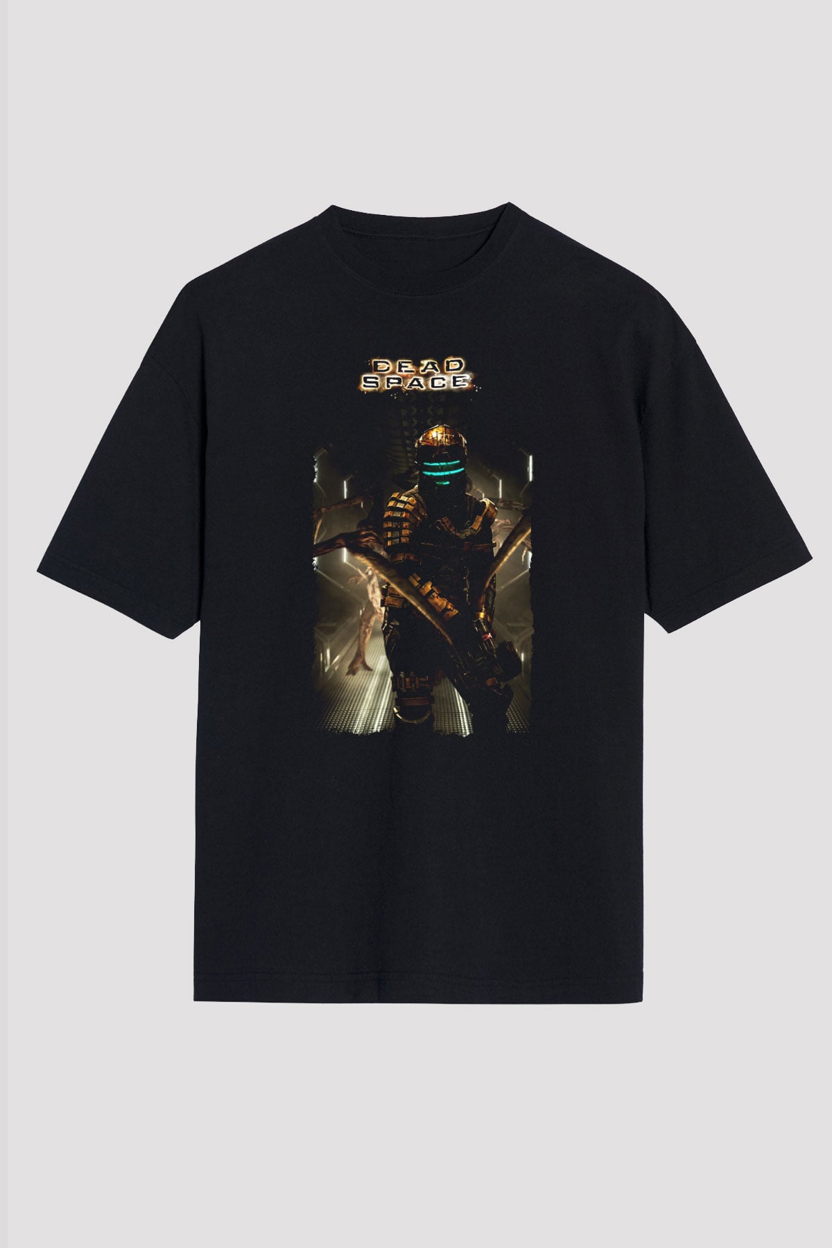 Dead Space Siyah Oversize Tişört Oversize T-shirt