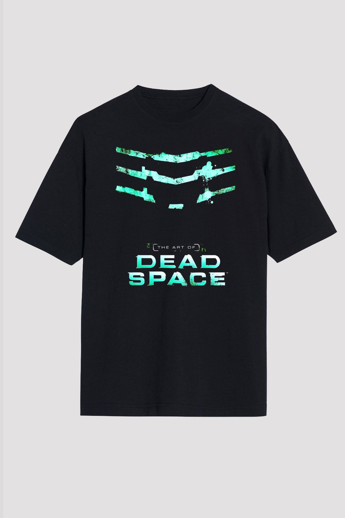 Dead Space Siyah Oversize Tişört Oversize T-shirt