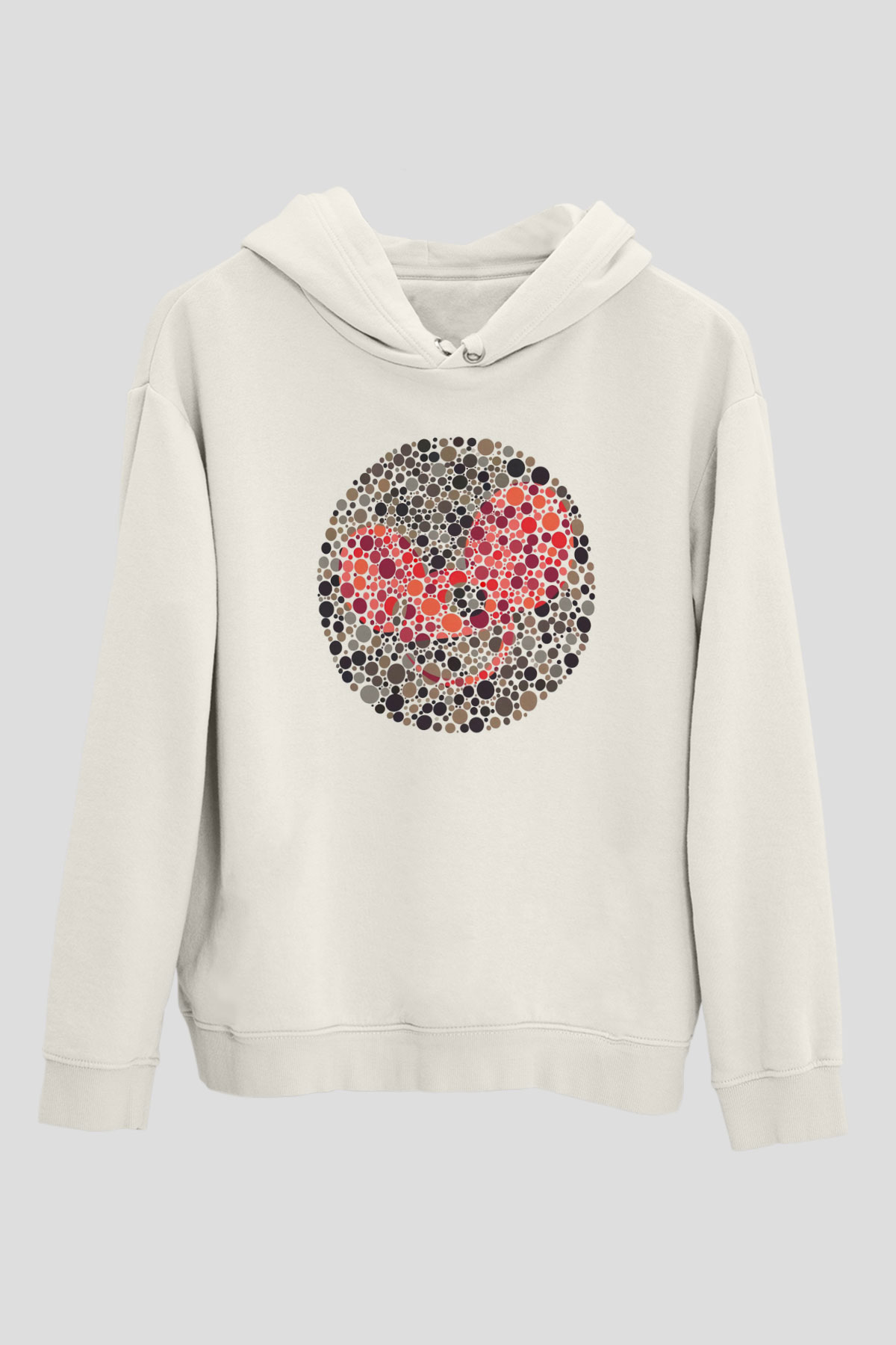 Deadmau5 Beyaz Unisex Kapüşonlu Sweatshirt