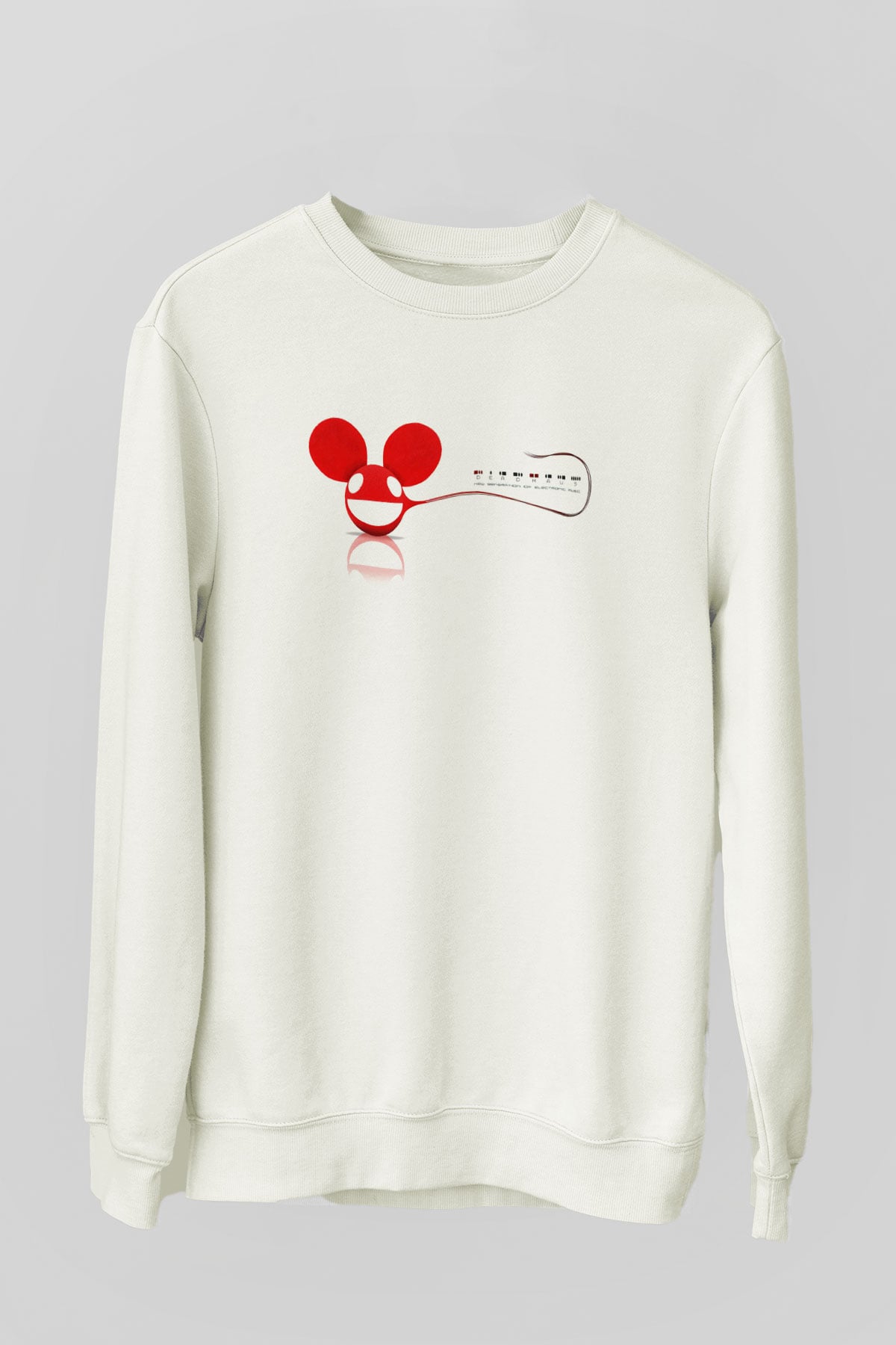 Deadmau5 Beyaz Unisex Sweatshirt